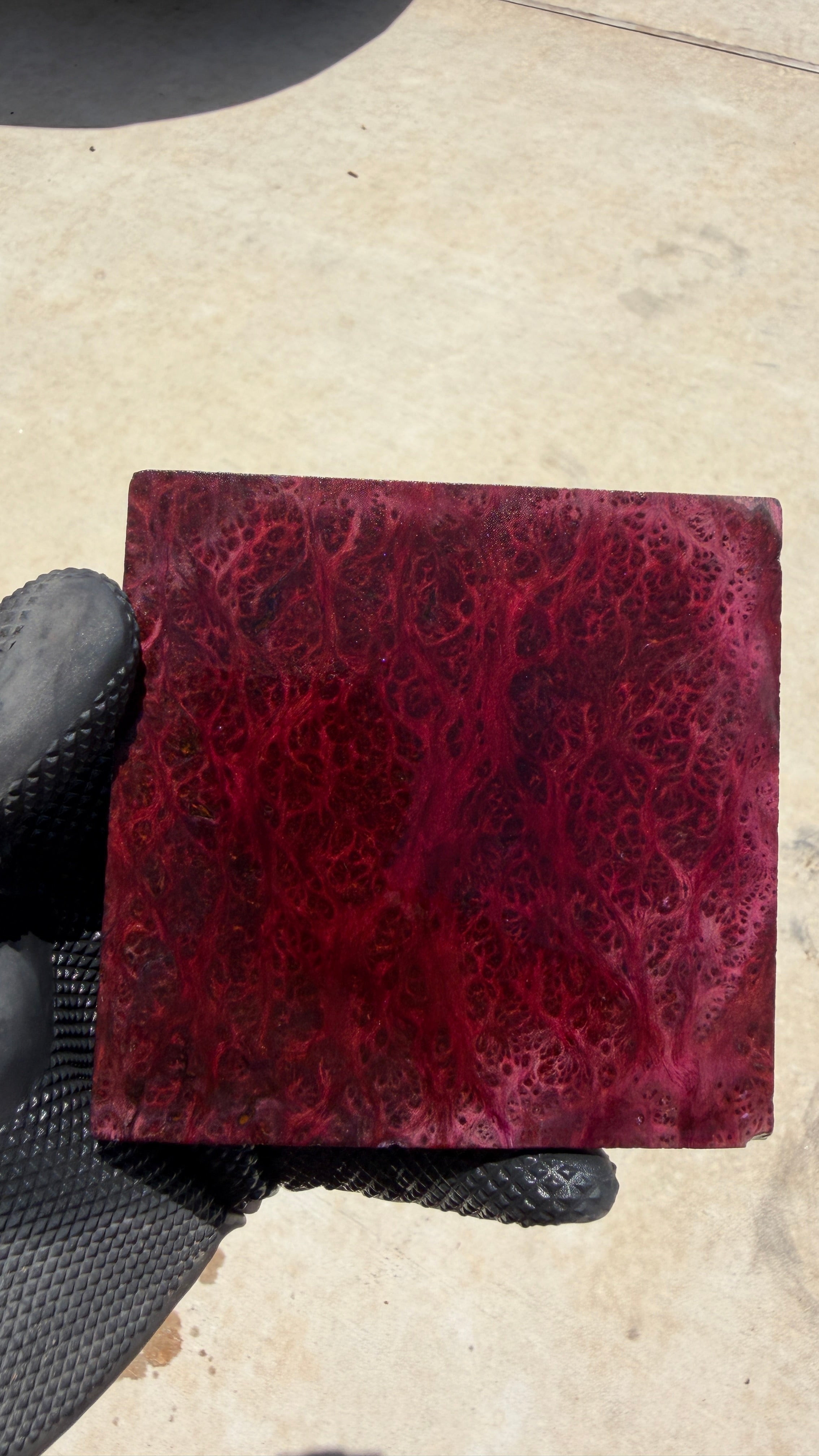 Redwood Burl Block RLBB-051 (Stabilized)