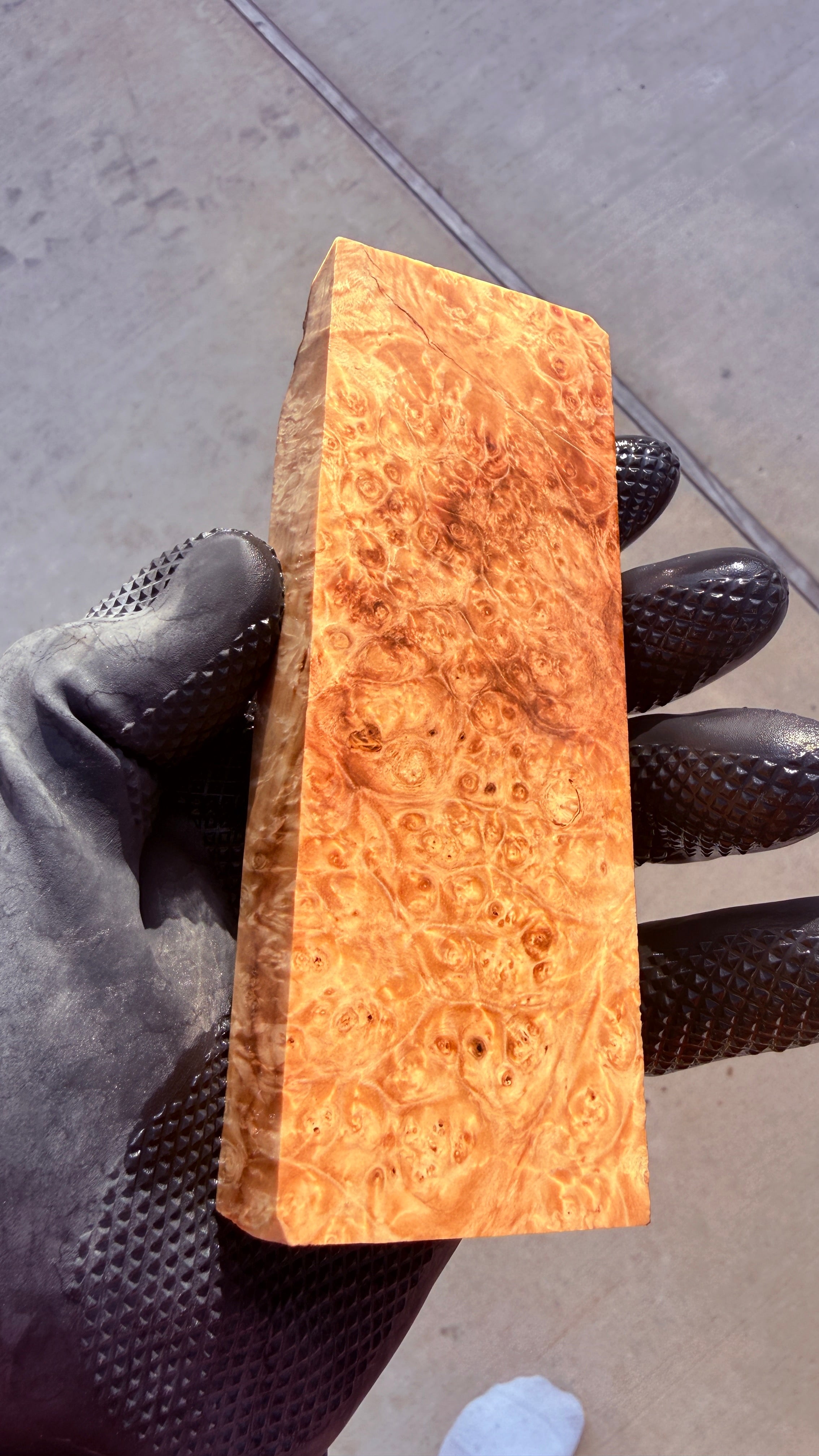 Box Elder Burl Block BEBB-225 (Stabilized)