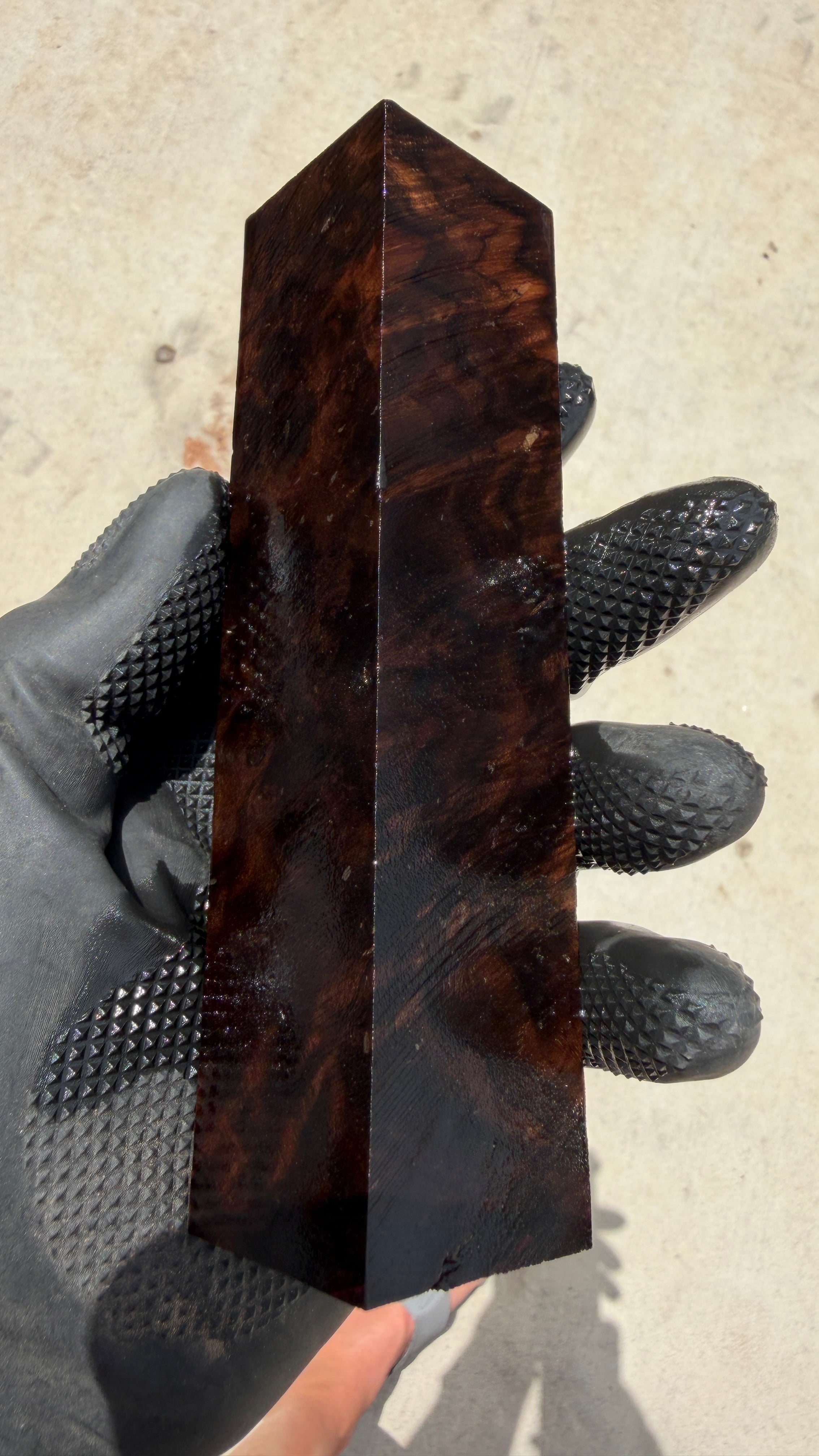 Claro Walnut Burl CWBB-015 (Stabilized)