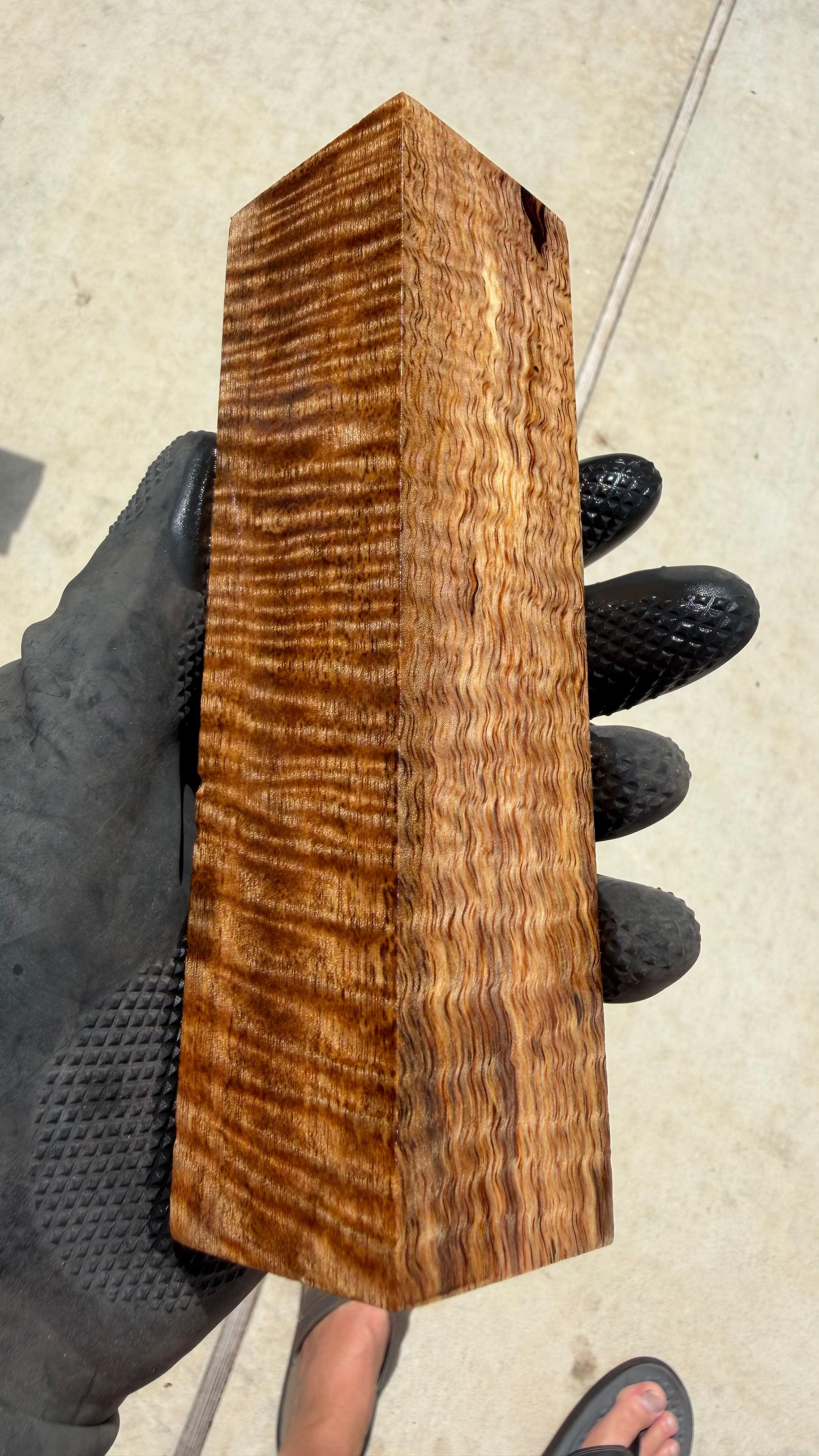 Curly Mango Block COMB-005 (Stabilized)