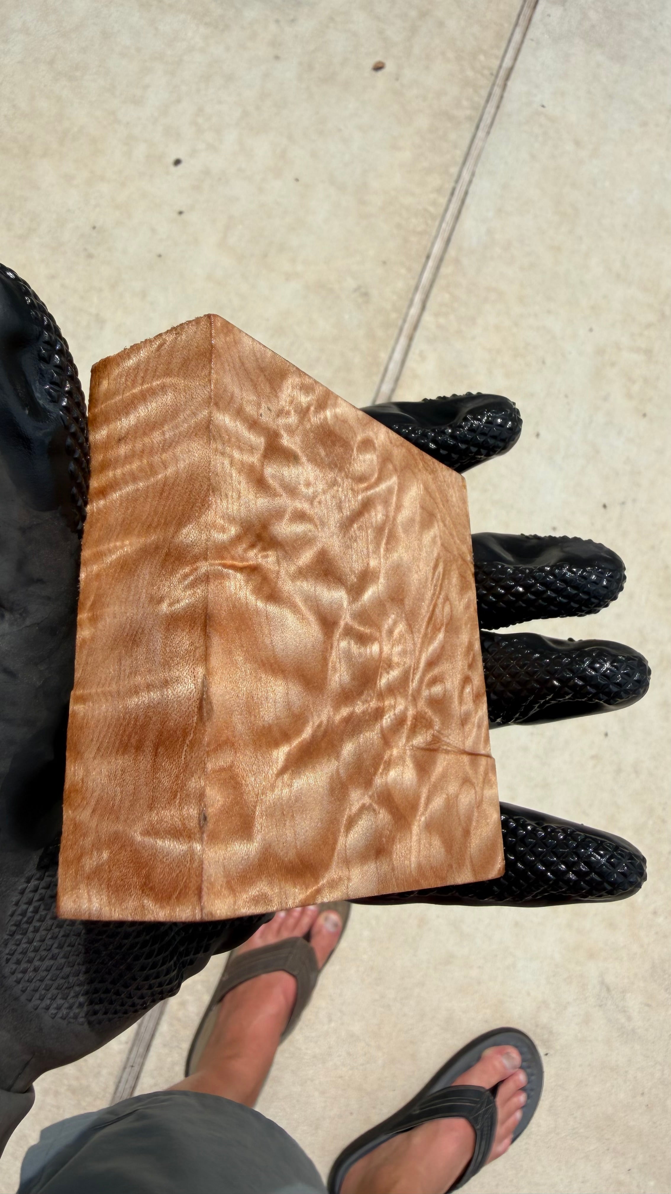 Quilted Maple Block MPBB-163 (Stabilized)