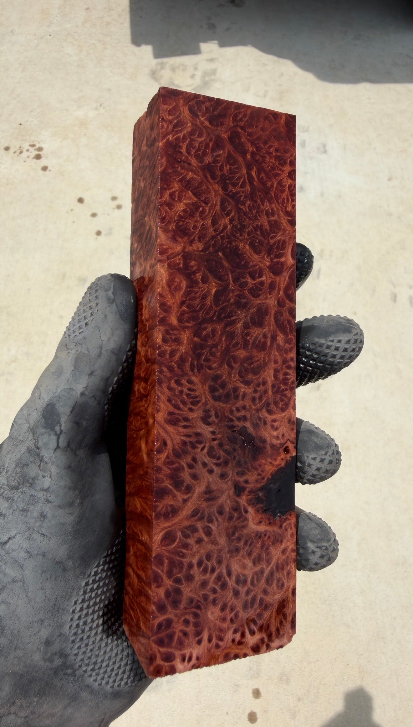 Redwood Burl Block RLBB-474 (Stabilized)