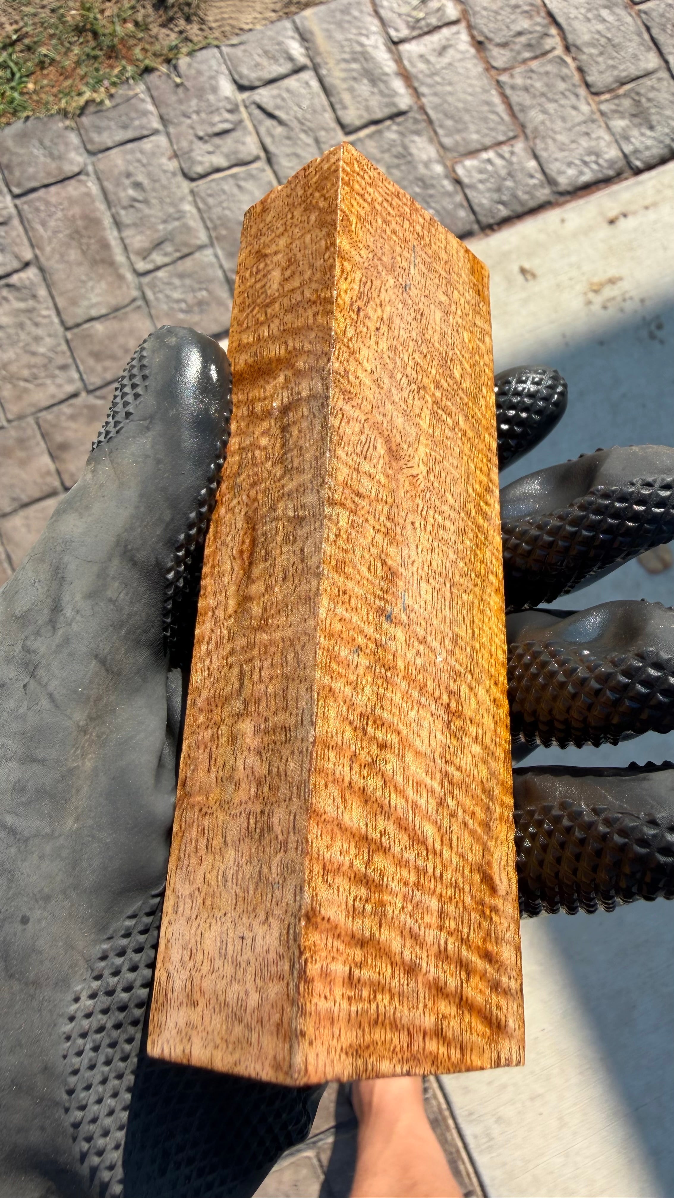 Curly Mango Block COMB-017 (Stabilized)