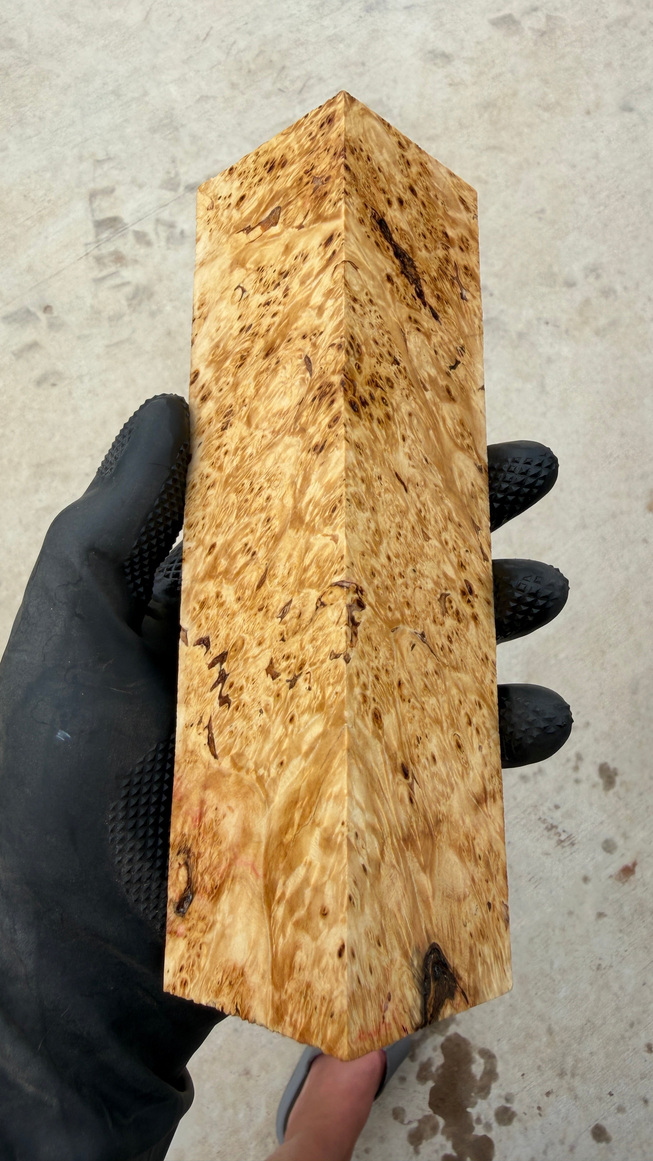 Box Elder Burl Block BEBB-250 (Stabilized)