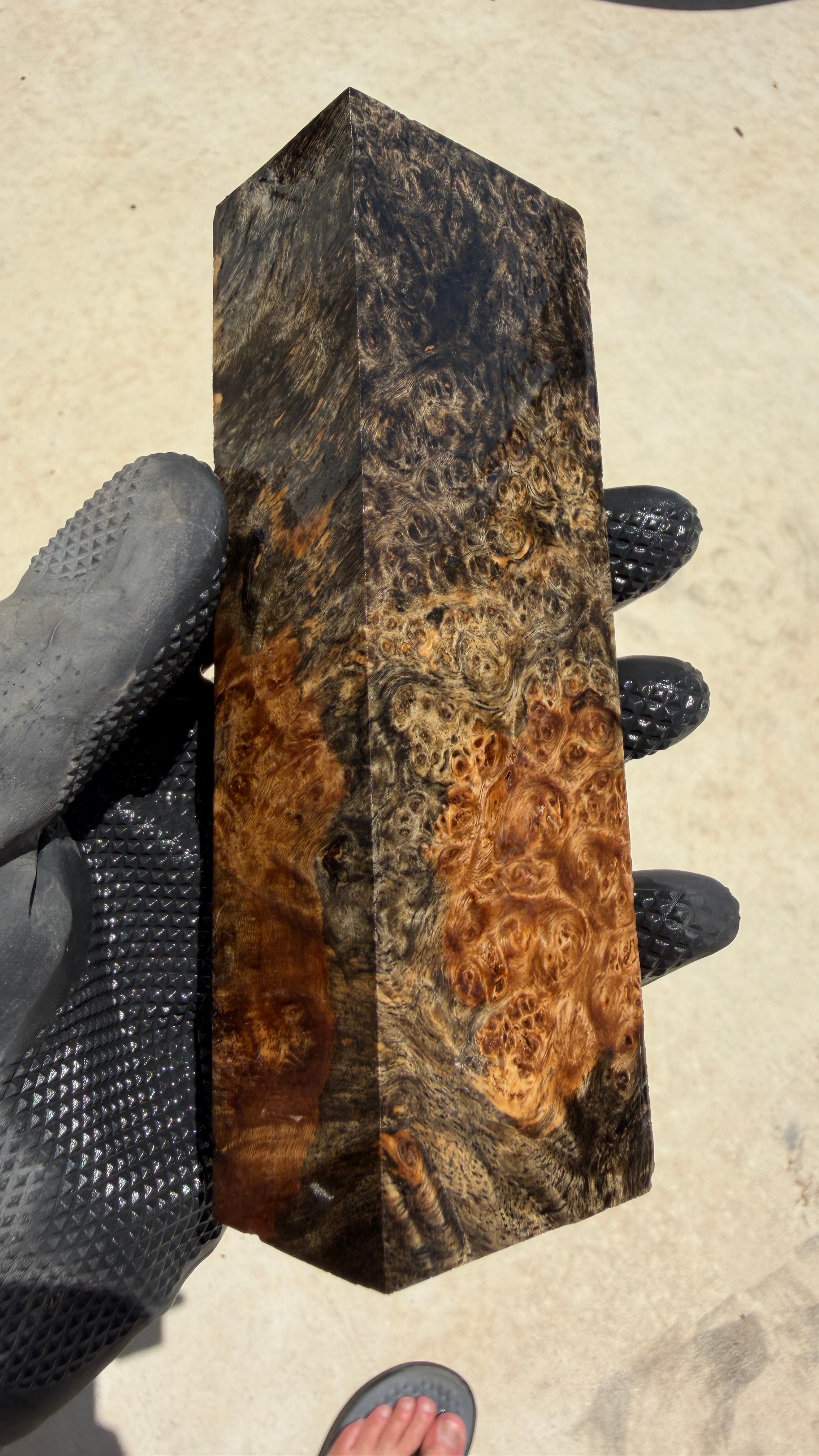 Amboyna Burl Block AYBB-042 (Stabilized)