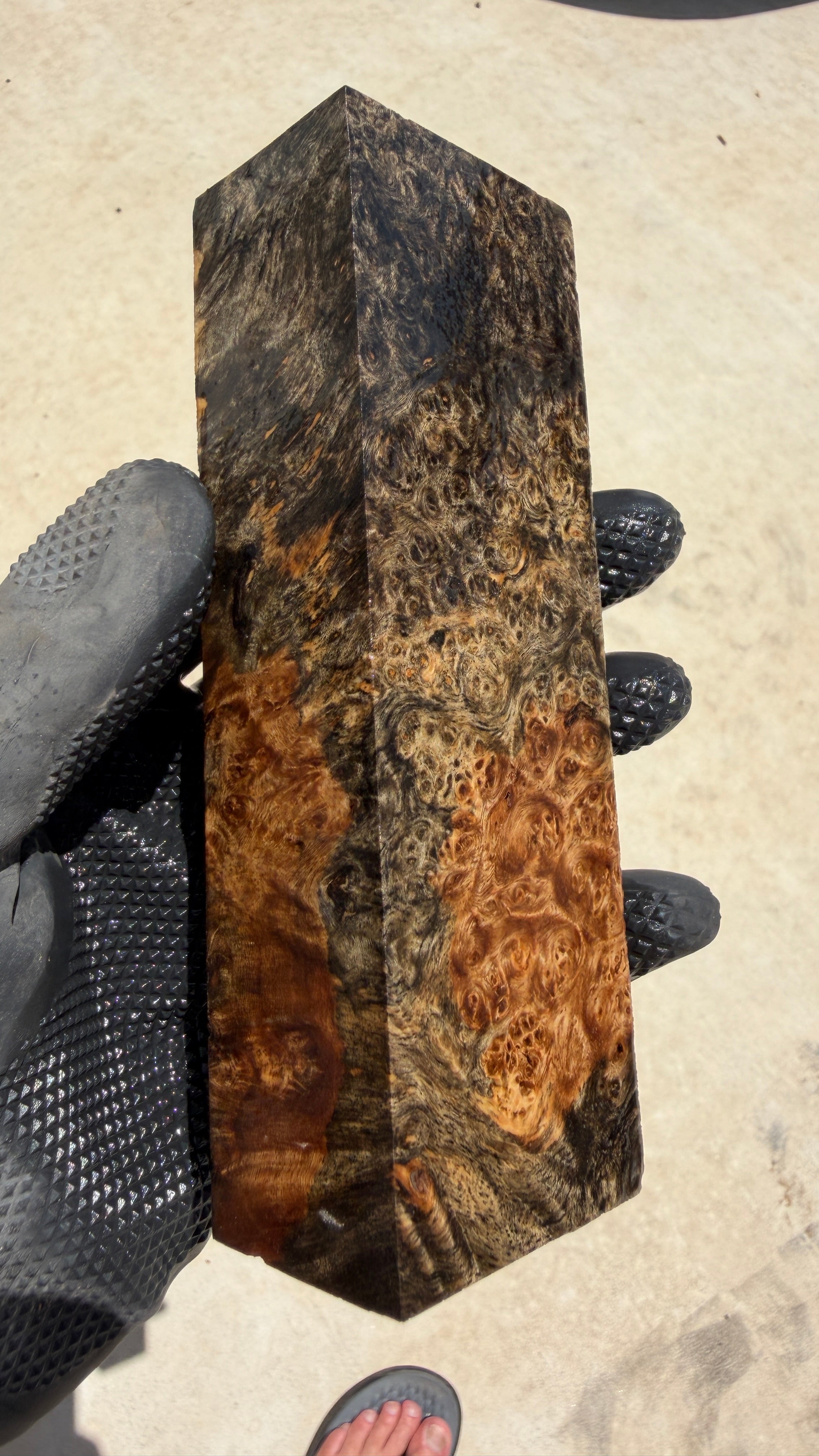 Amboyna Burl Block AYBB-042 (Stabilized)