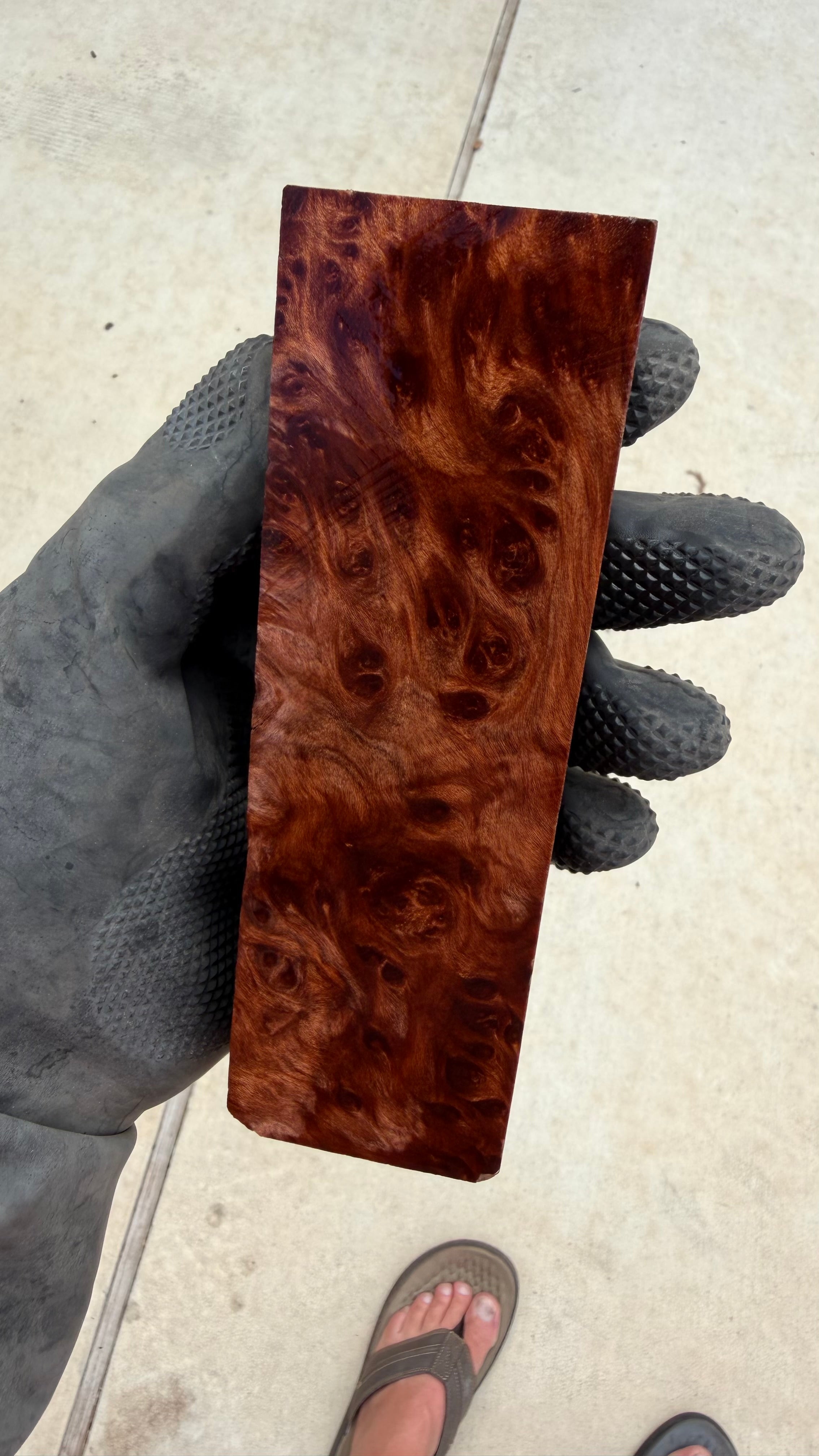 Redwood Burl Block RLBB-481 (Stabilized)