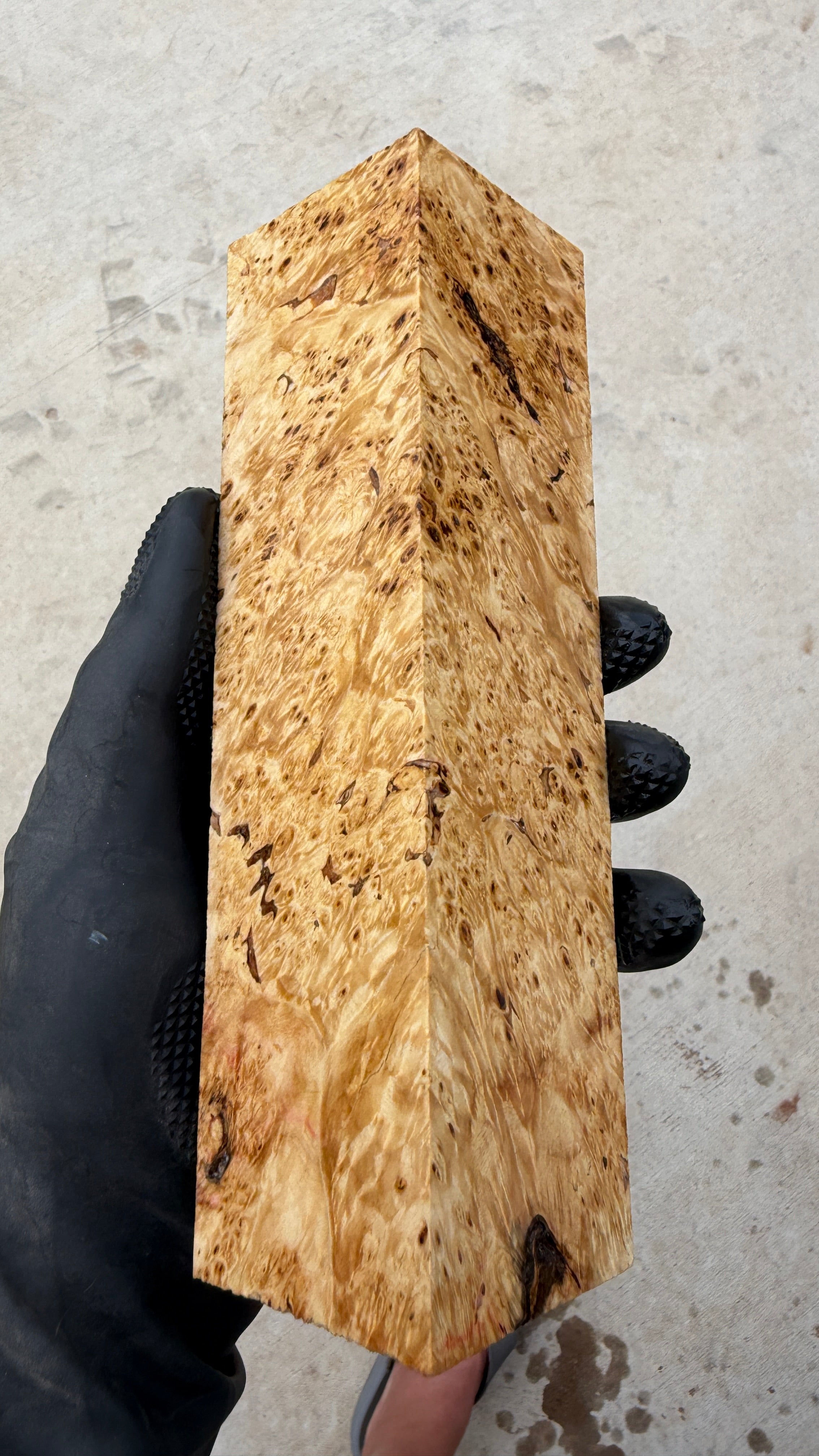 Box Elder Burl Block BEBB-250 (Stabilized)