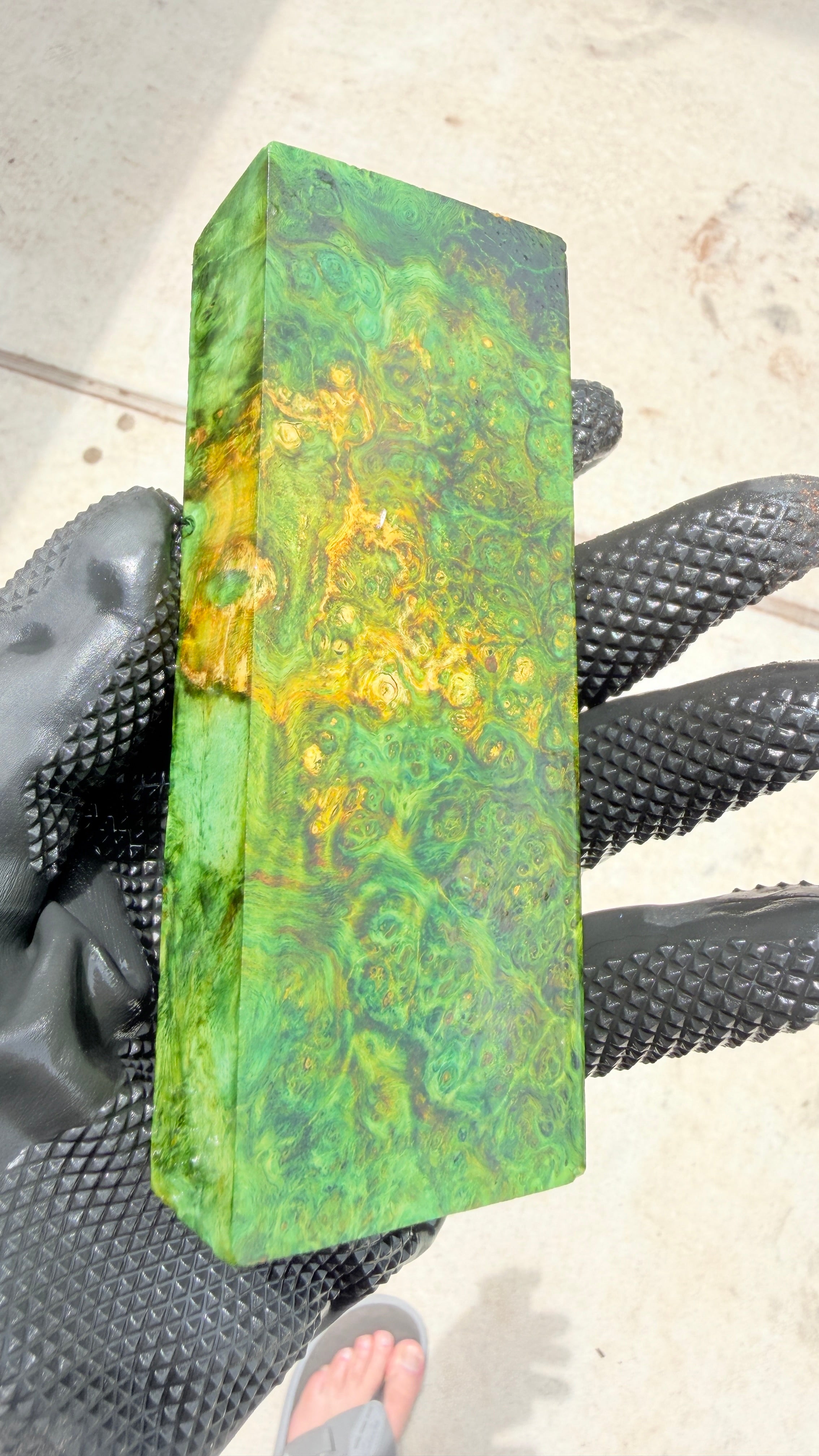Box Elder Burl Block BEBB-203 (Stabilized)