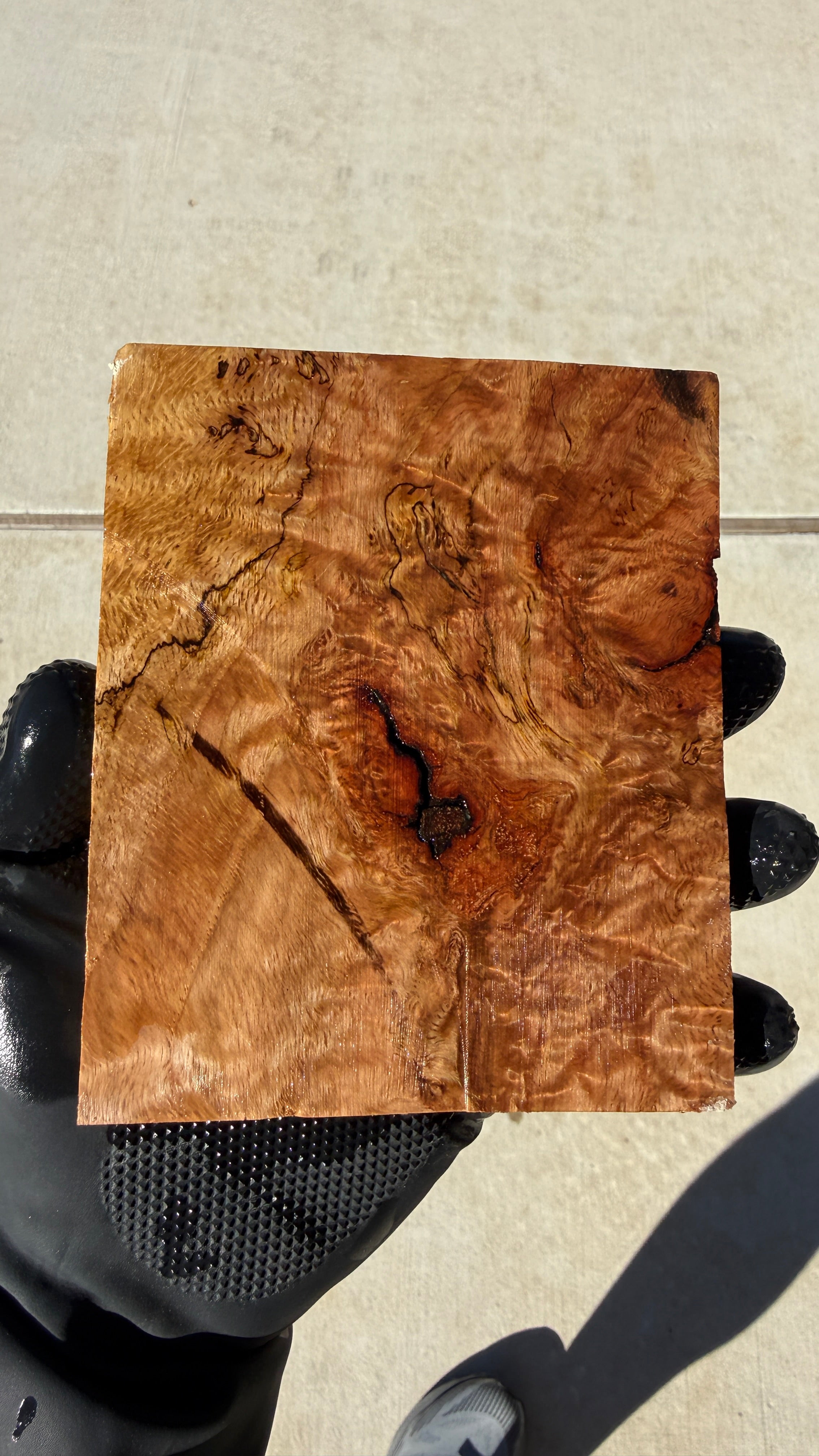 Red Oak Burl Block ROBB-152 (Stabilized)
