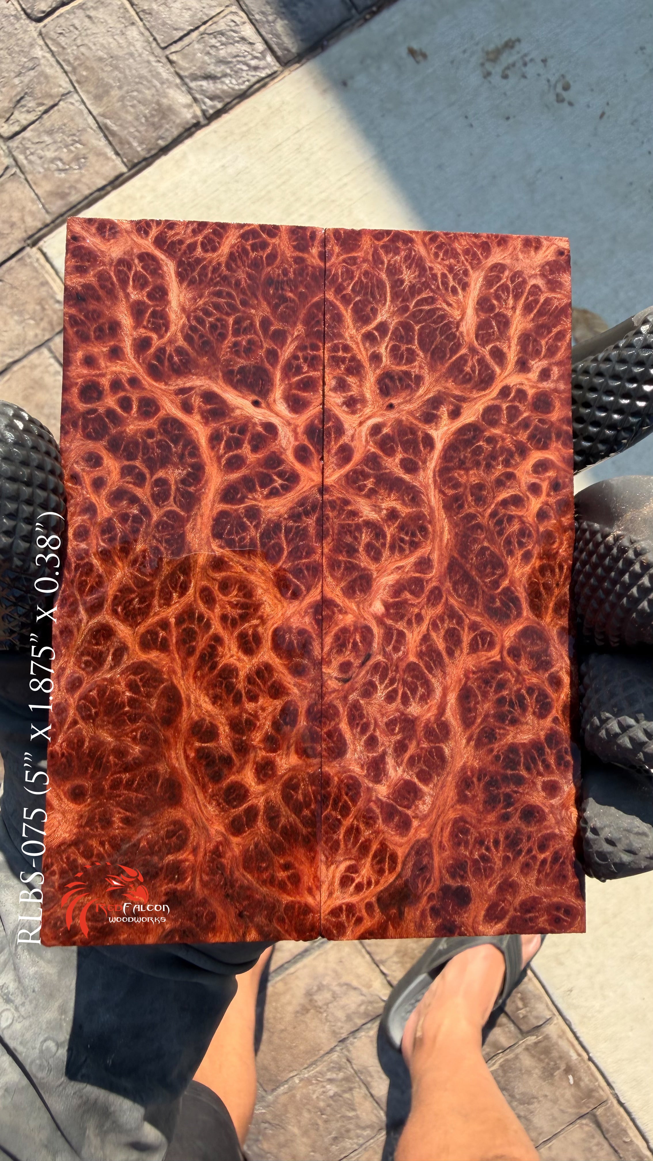 Redwood Burl Scales RLBS-075 (Stabilized)