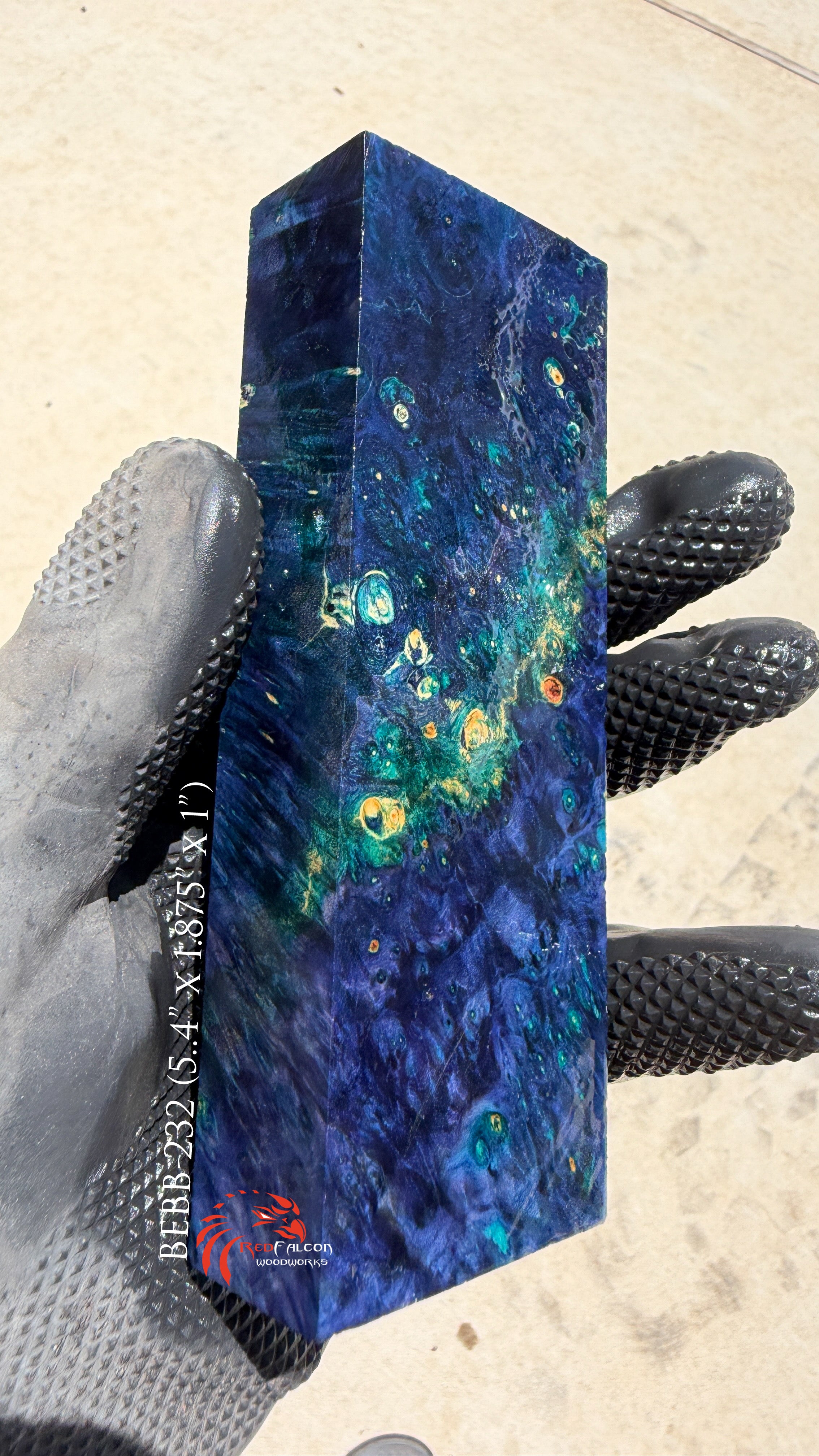 Box Elder Burl Block BEBB-232 (Stabilized)