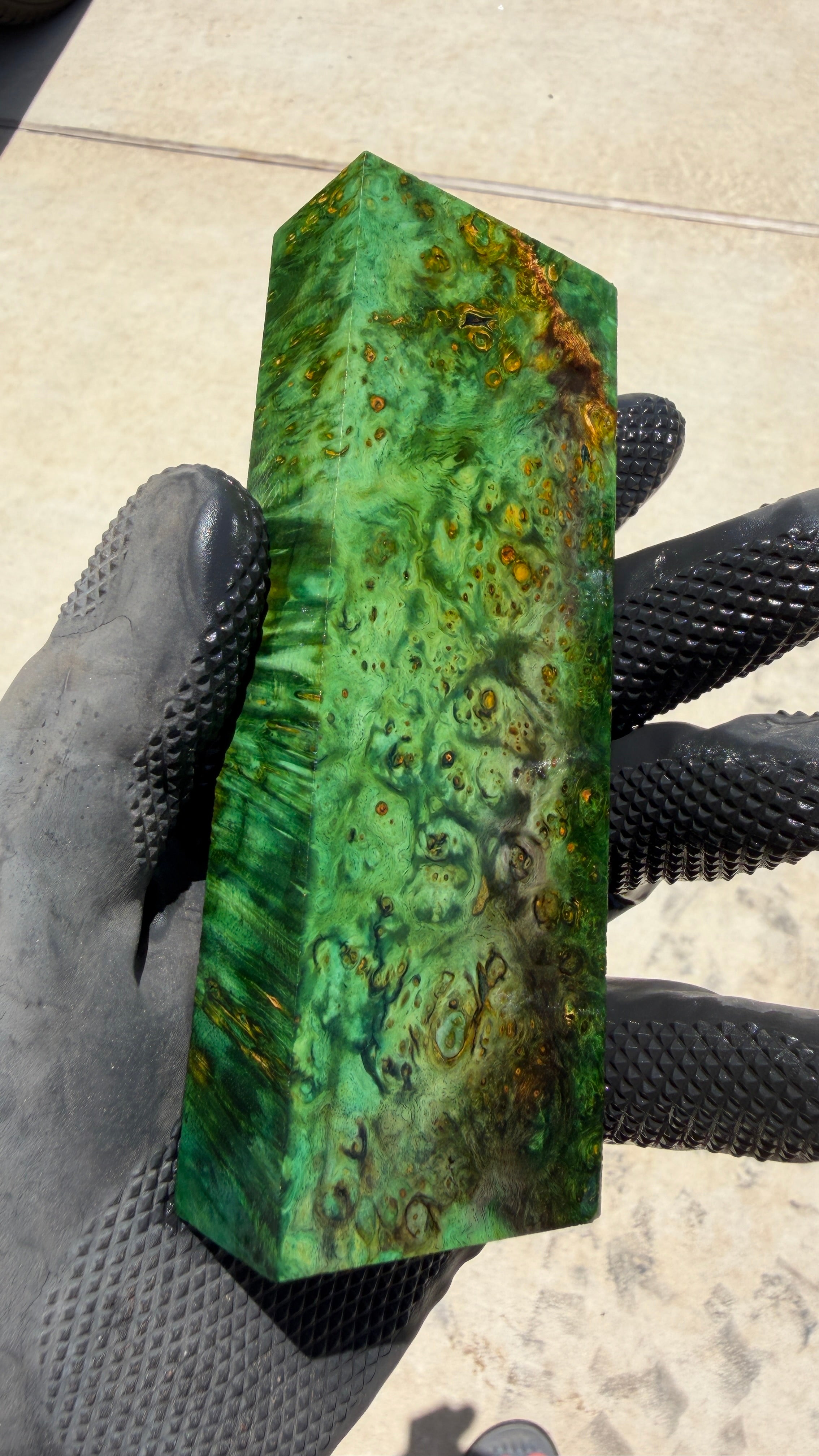 Box Elder Burl Block BEBB-229 (Stabilized)