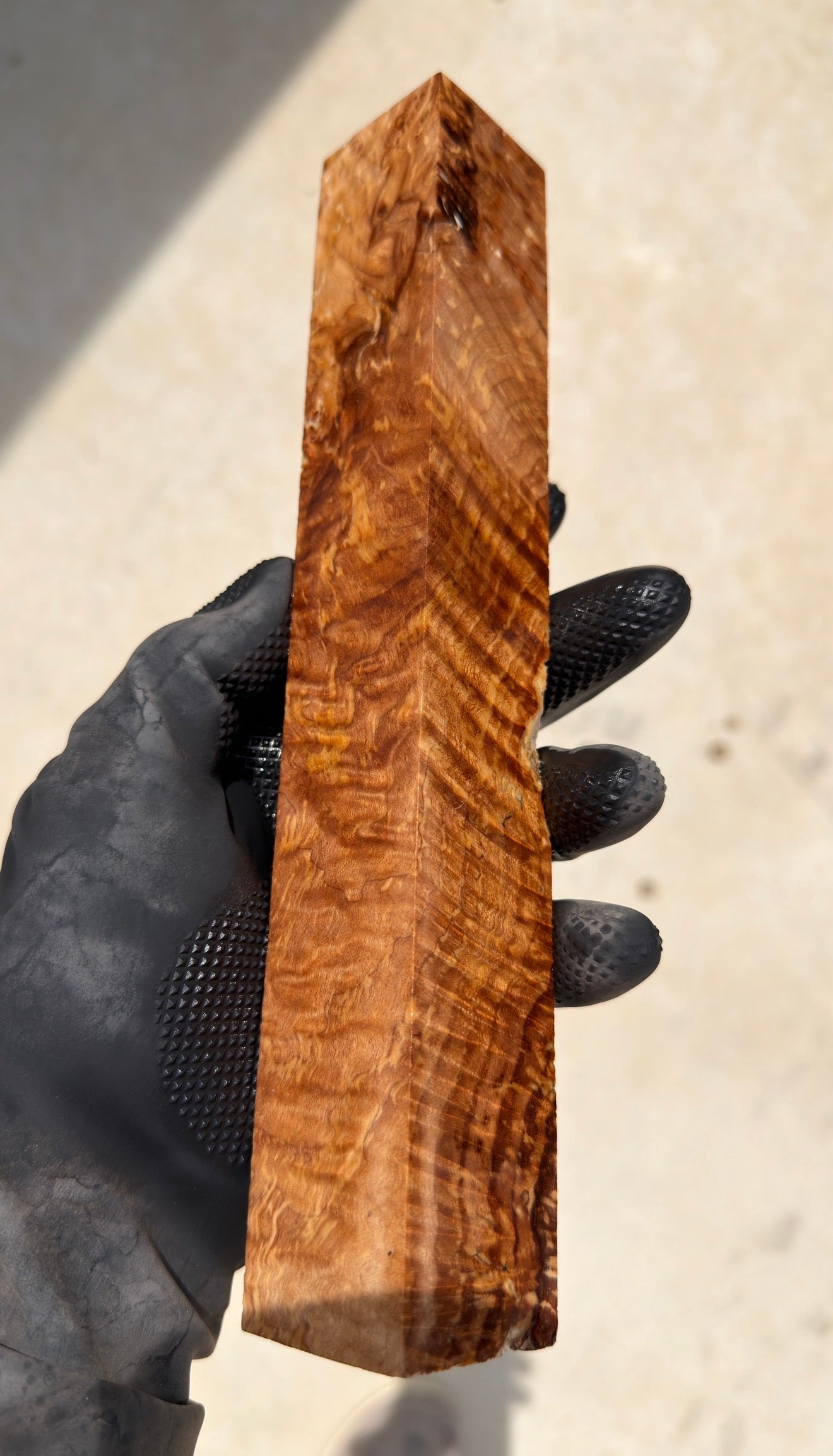 Maple Burl Block MPBB-131 (Stabilized)
