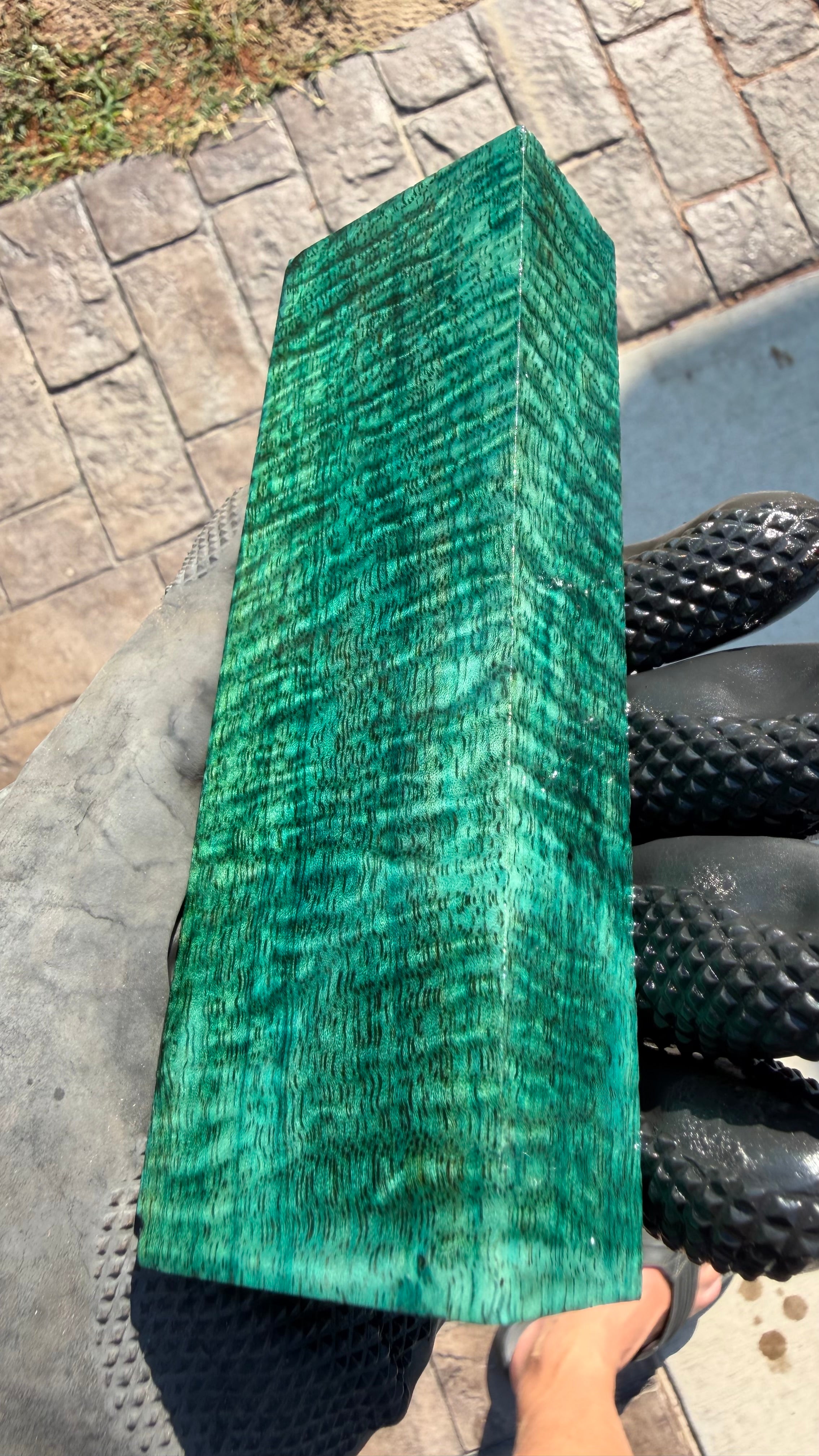 Curly Mango Block COMB-010 (Stabilized)