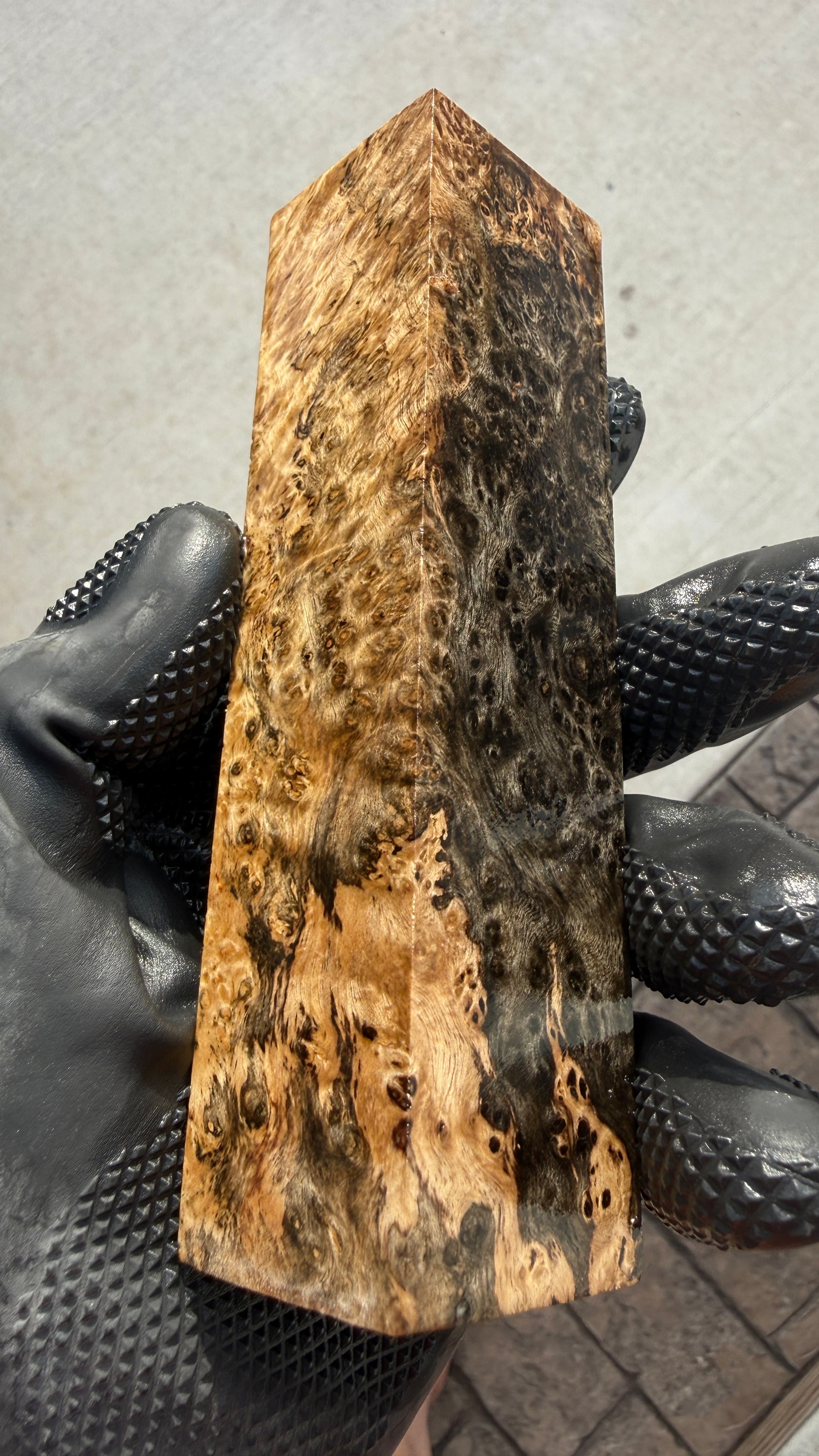 Amboyna Burl Block AYBB-068 (Stabilized)