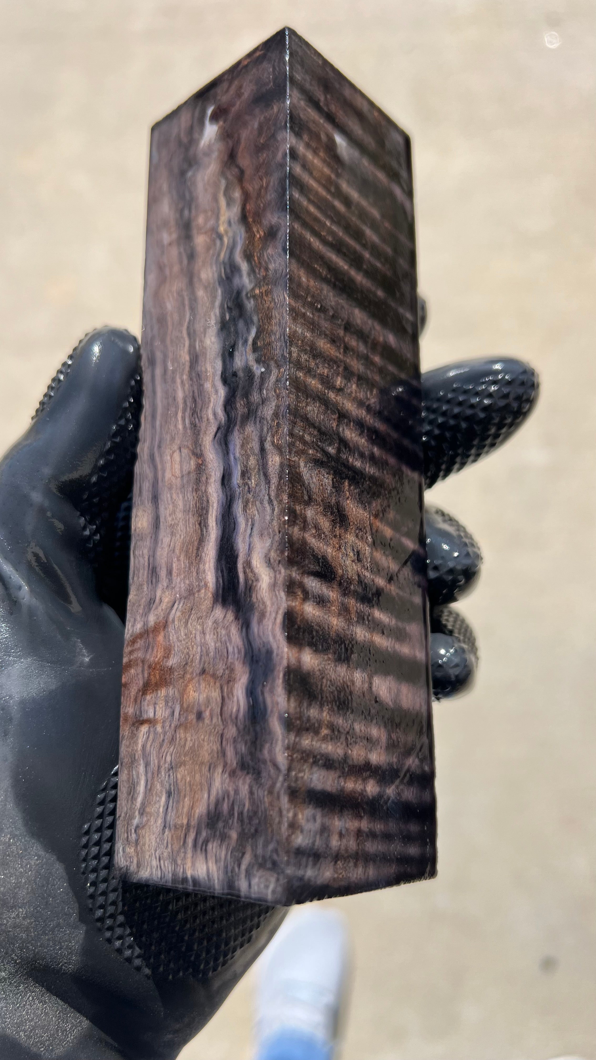 Curly Maple Block MPBB-113 (Stabilized