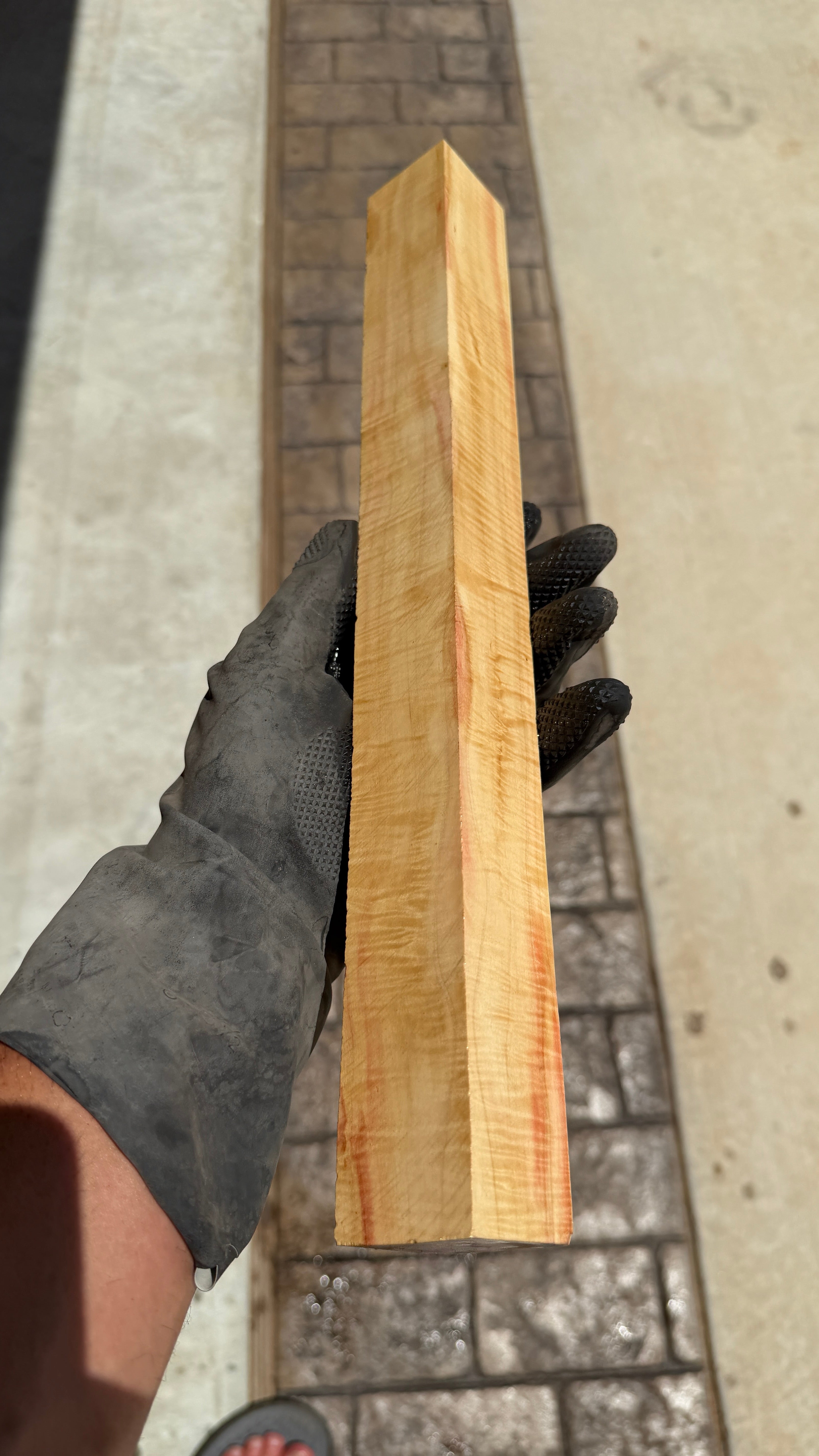 Curly Box Elder Block CBEB-000 (Stabilized)