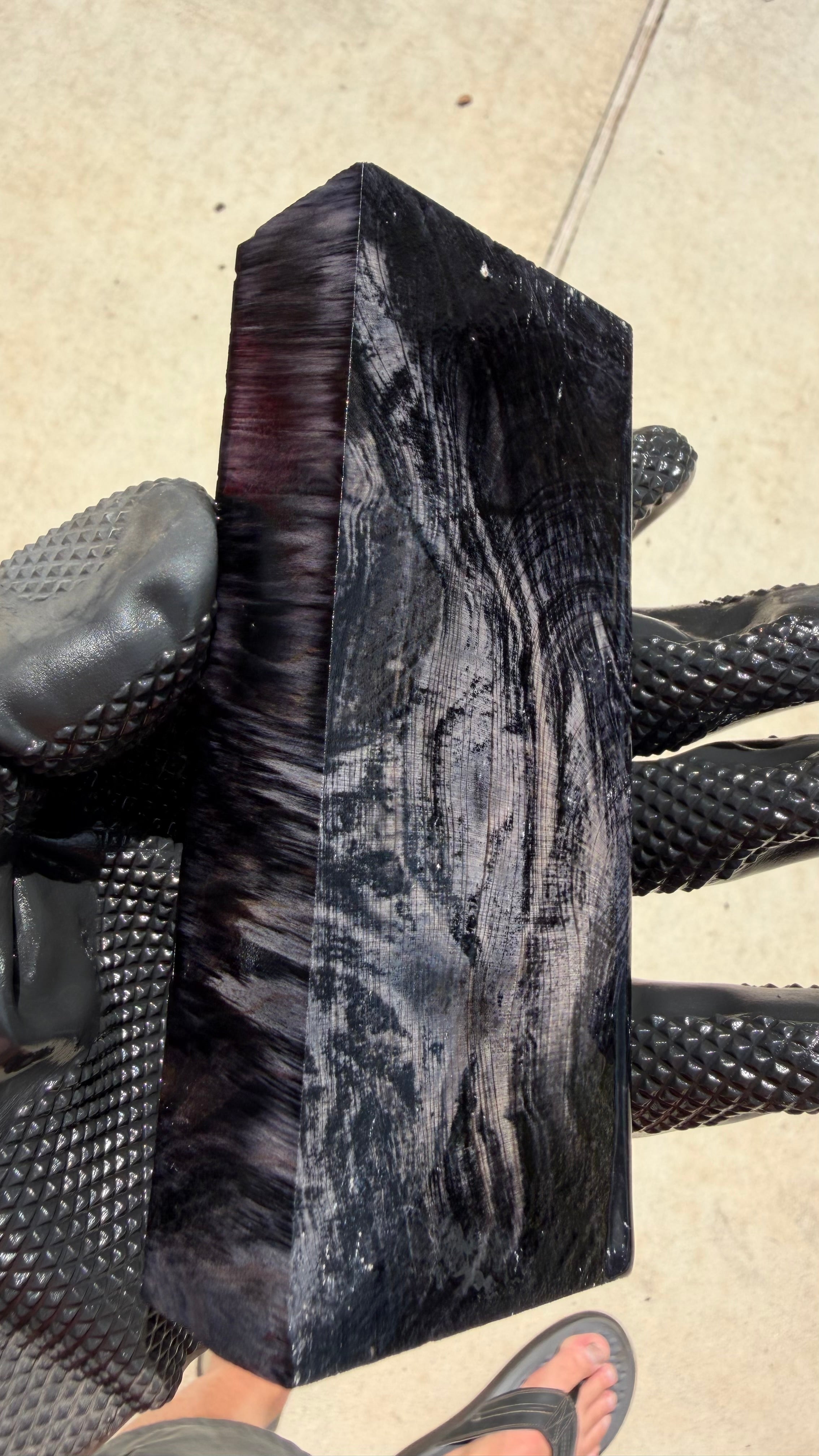 Ancient Sinker Cypress Block ASCB-179 (Stabilized)