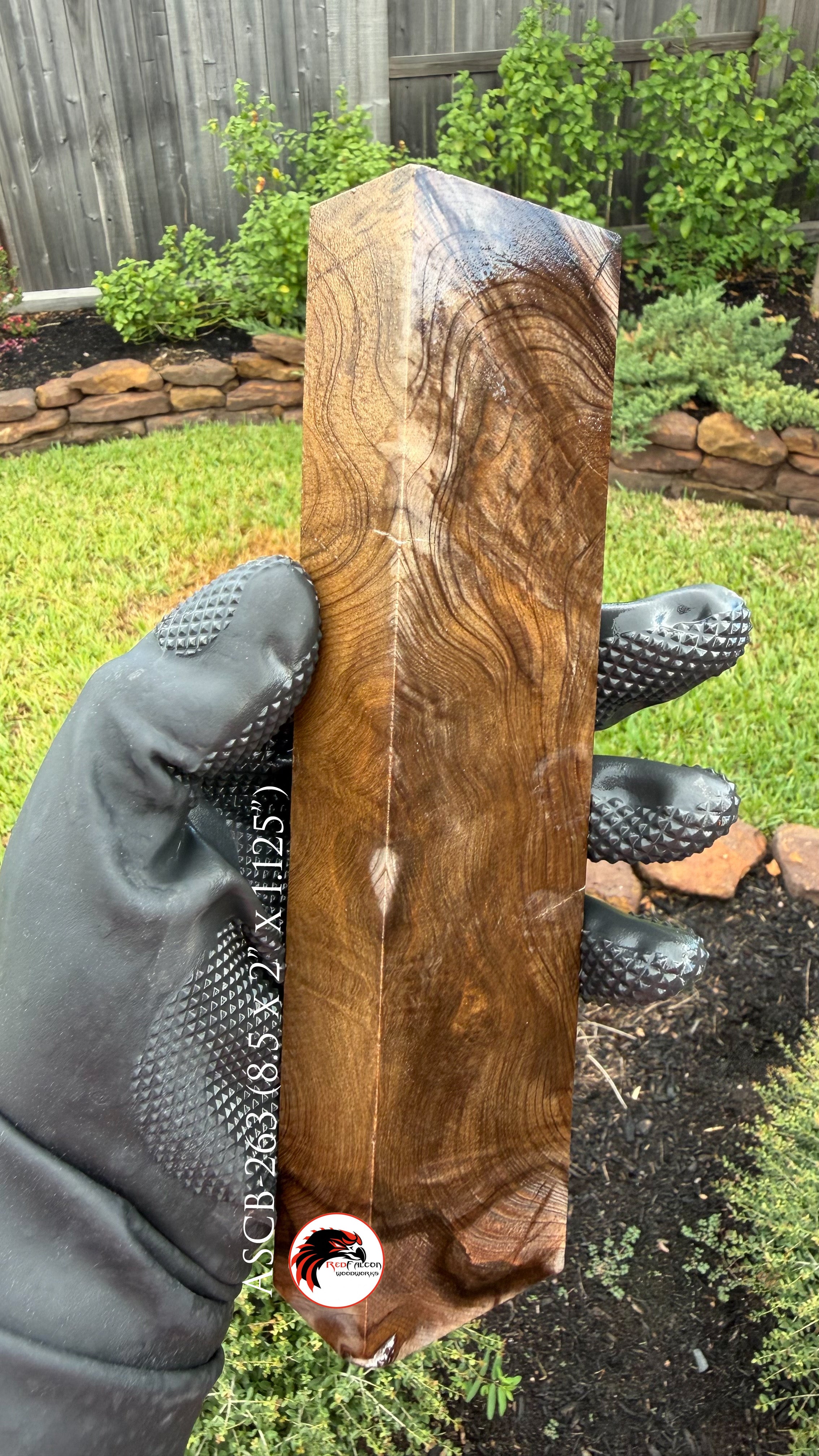 Ancient Sinker Cypress Block ASCB-263 (Stabilized)
