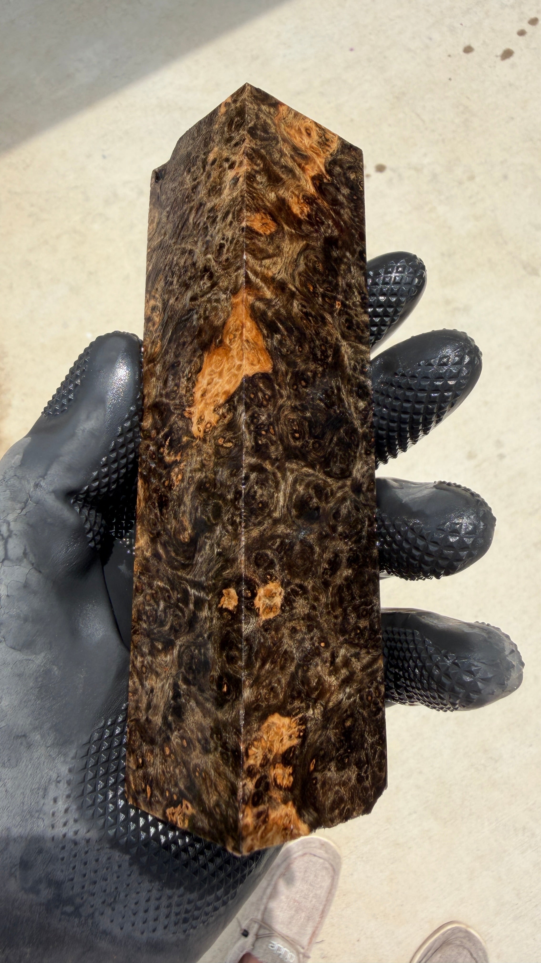 Amboyna Burl Block AYBB-077 (Stabilized)