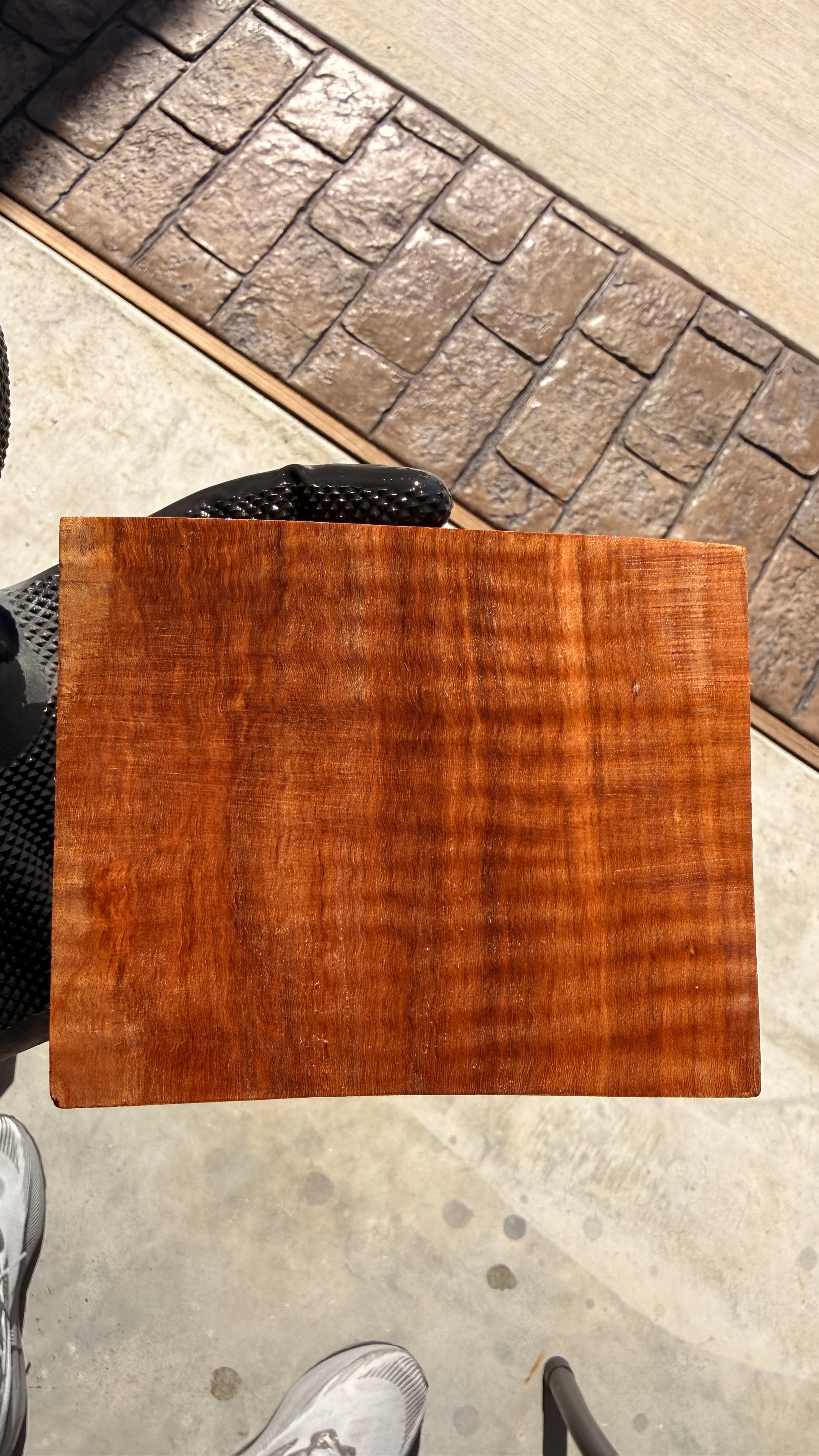 Curly Maple Block MPBB-158 (Stabilized)