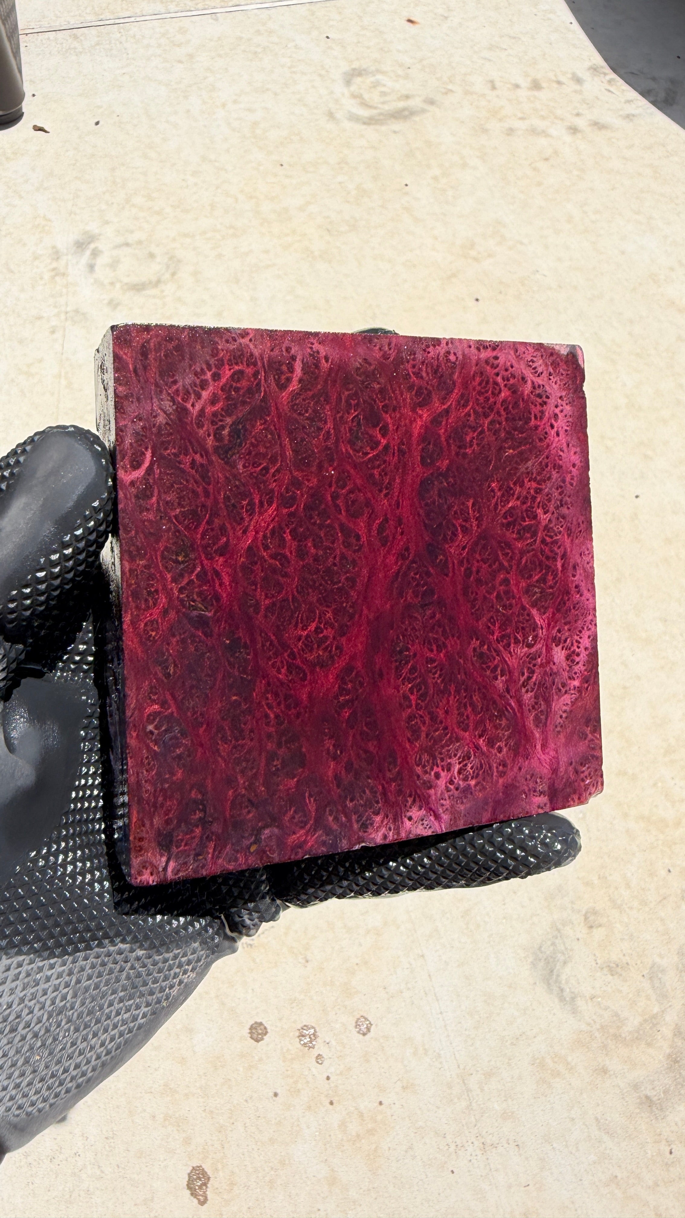 Redwood Burl Block RLBB-051 (Stabilized)