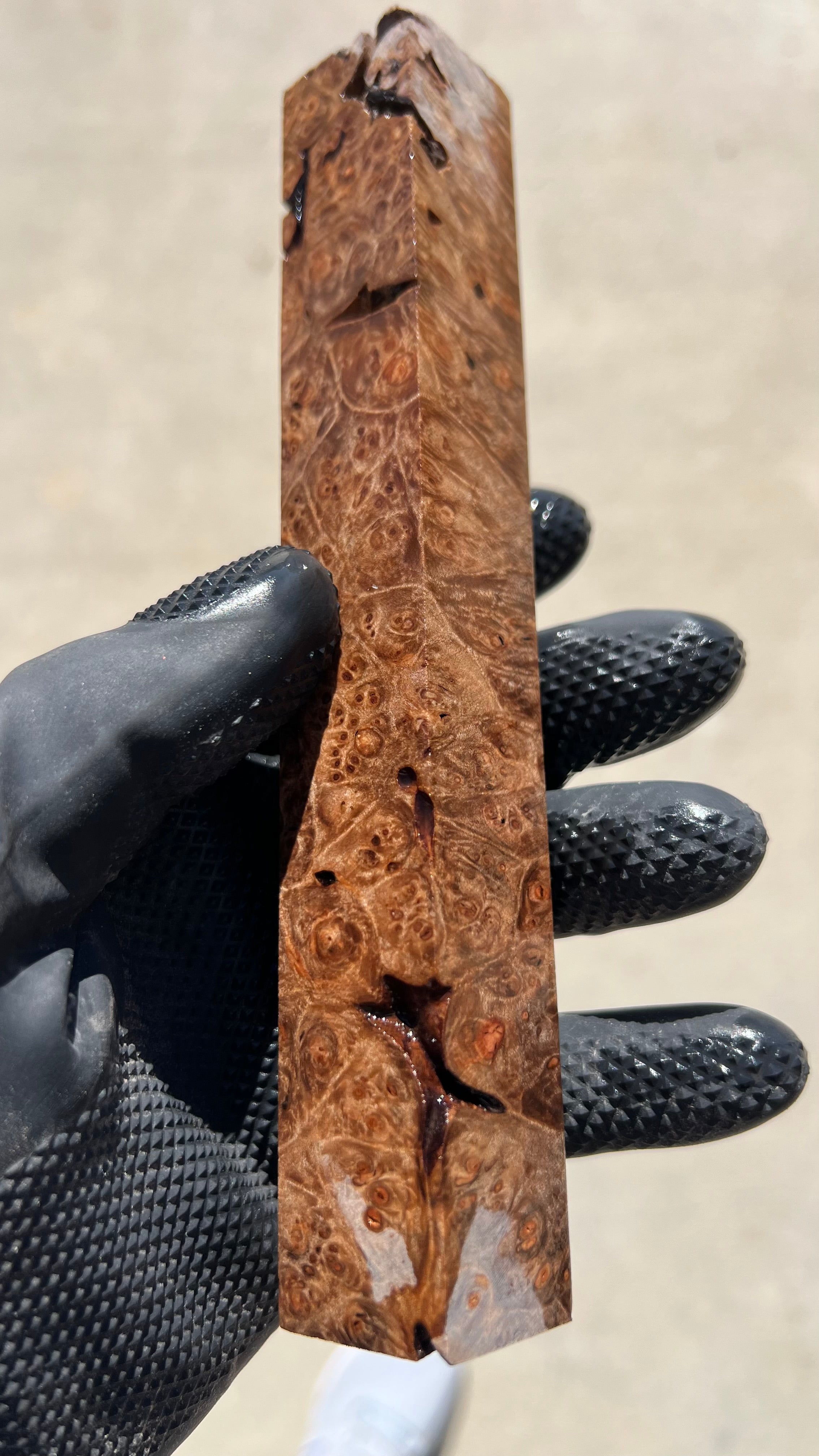 Maple Burl Block MPBB-114 (Stabilized)