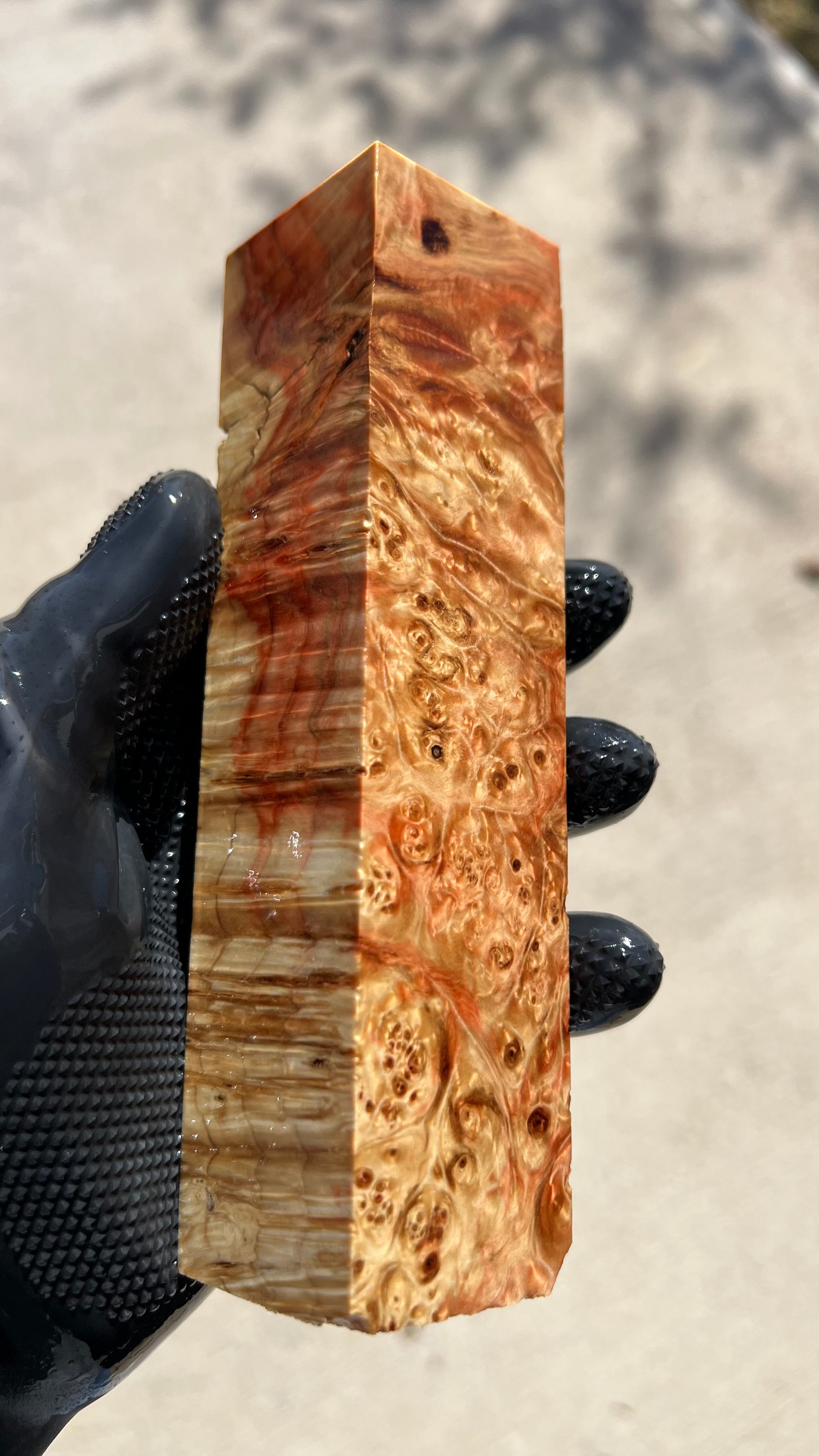 Box Elder Burl Block BEBB-159 (Stabilized)