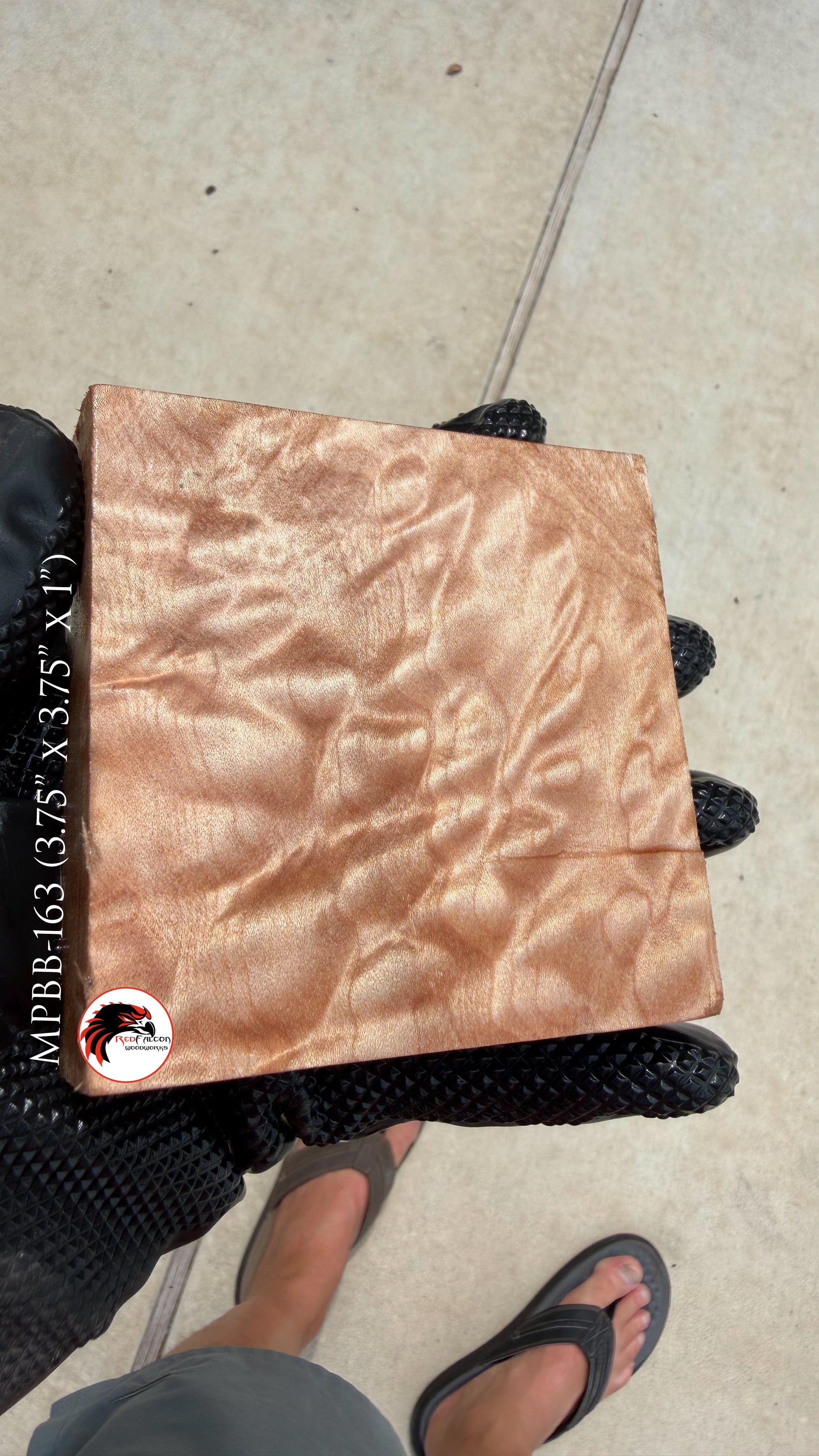 Quilted Maple Block MPBB-163 (Stabilized)