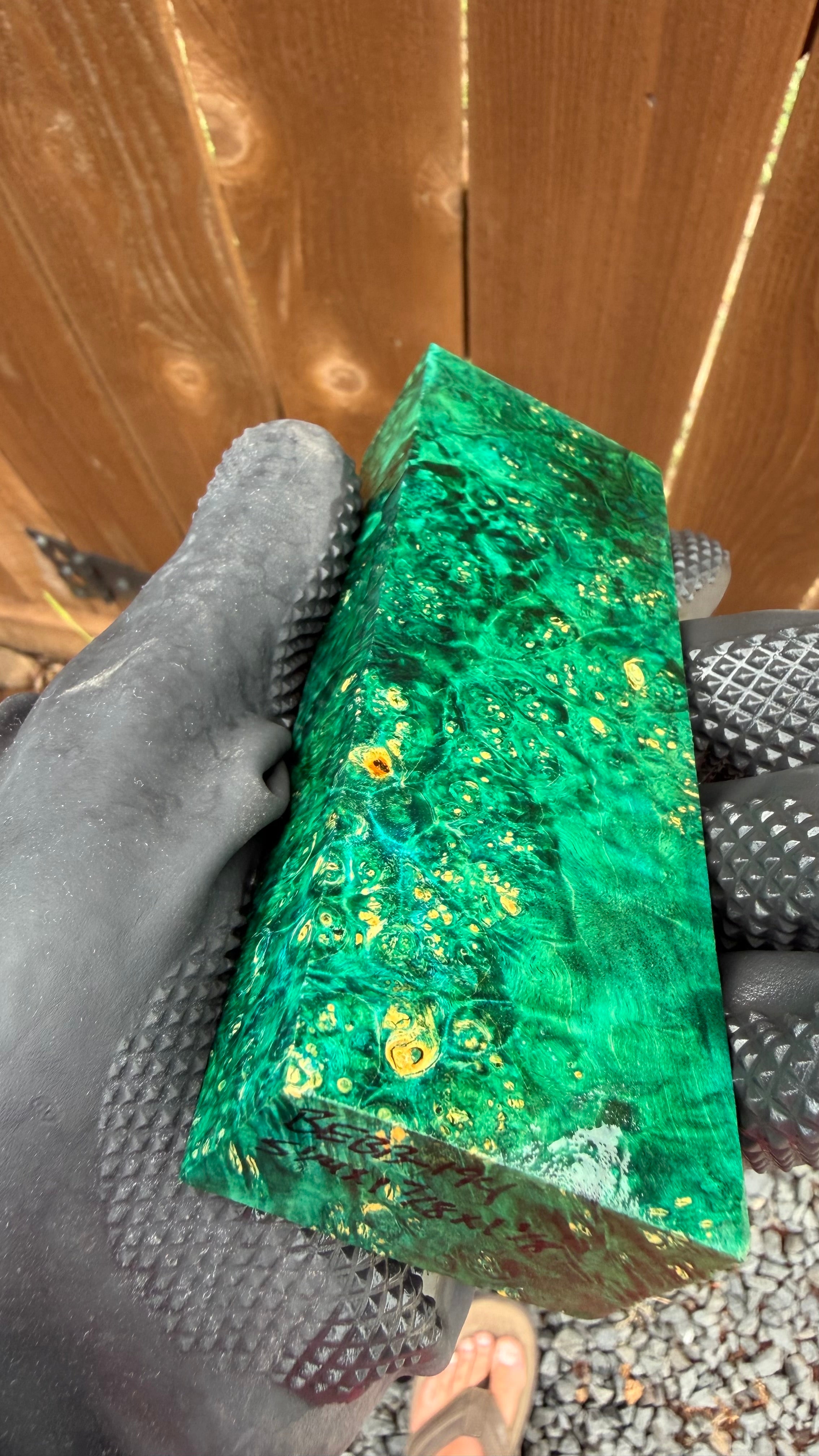 Box Elder Burl Block BEBB-194 (Stabilized)