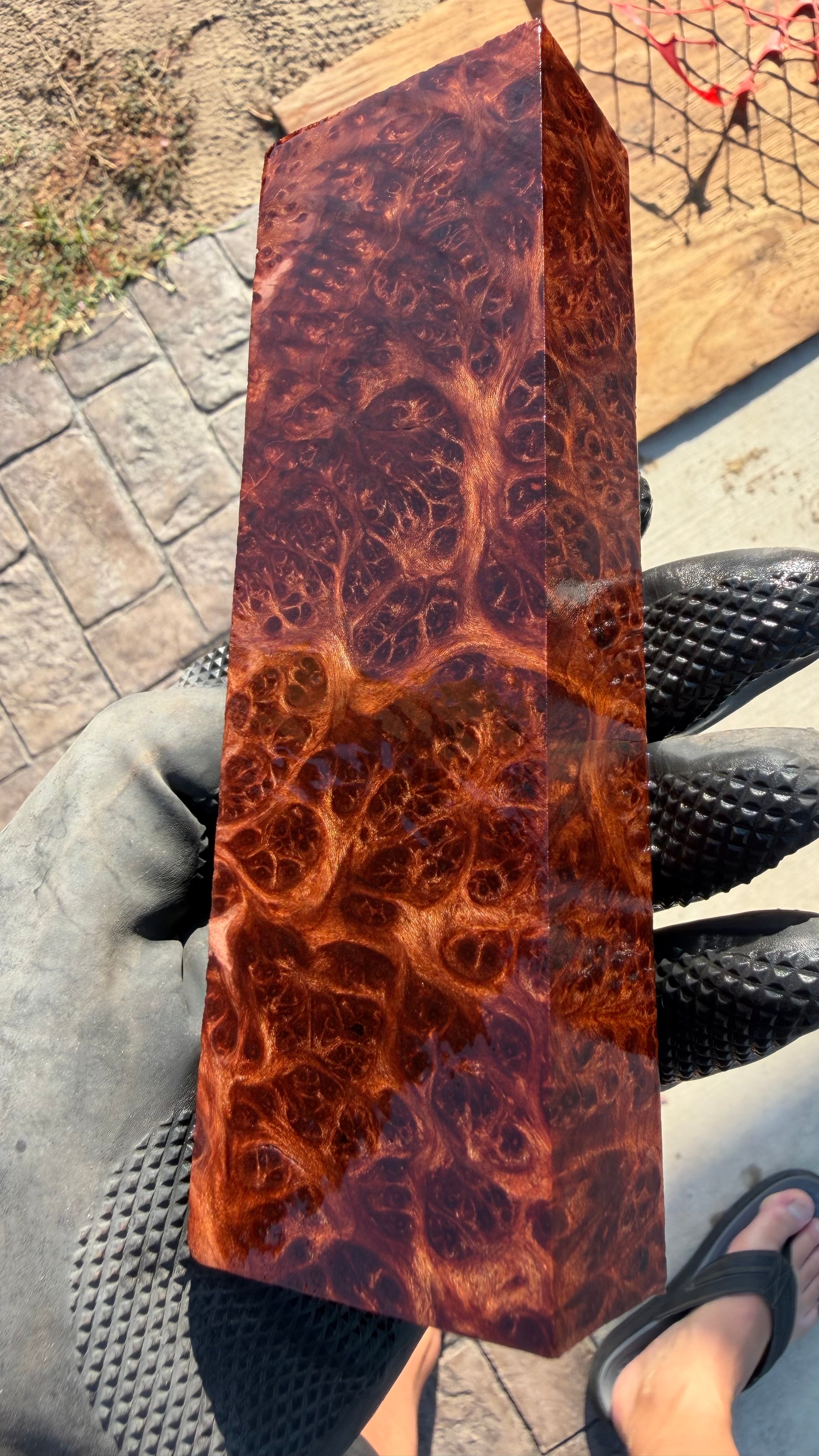 Redwood Burl Block RLBB-480 (Stabilized)