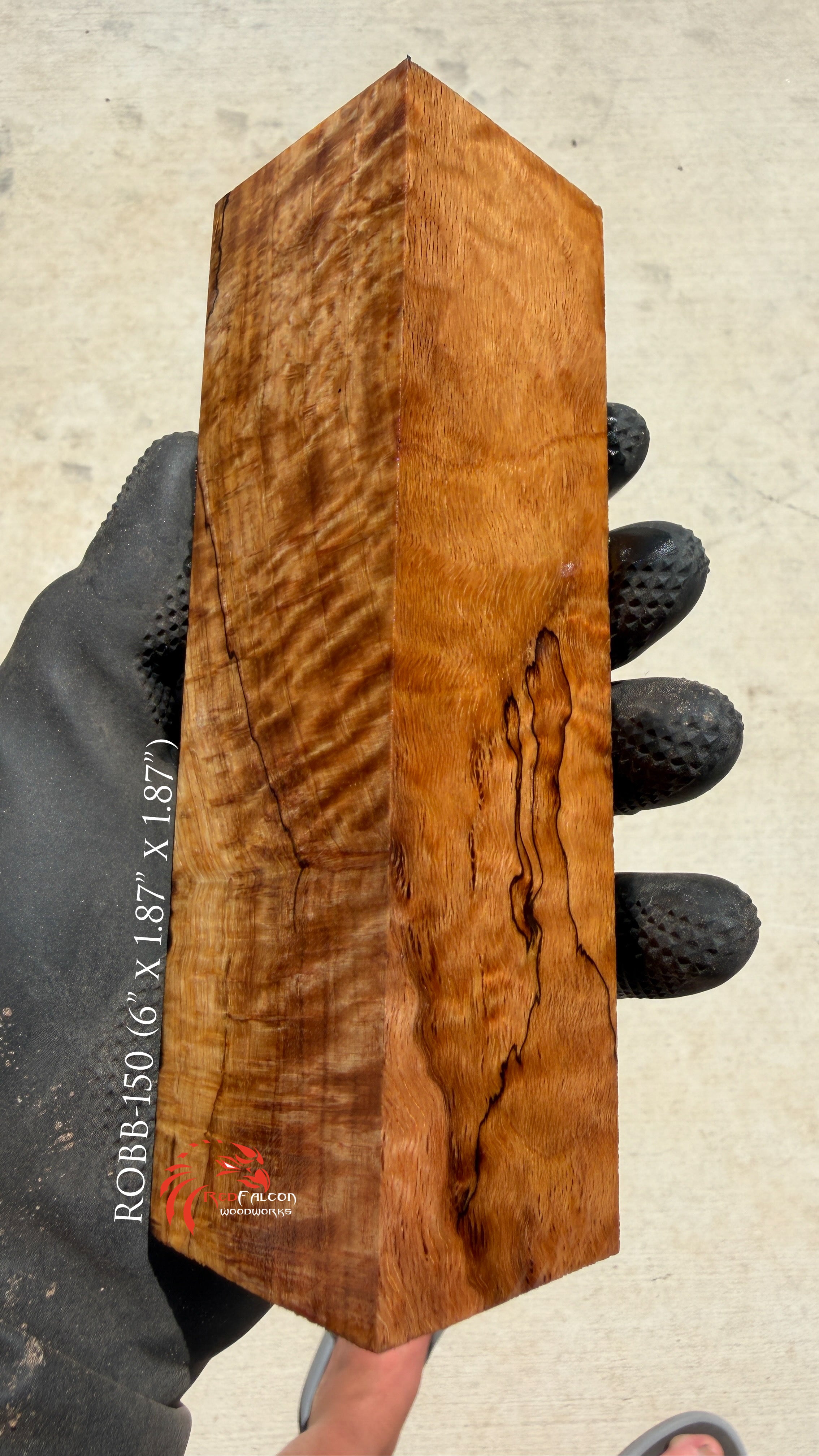 Red Oak Burl Block ROBB-000 (Stabilized)