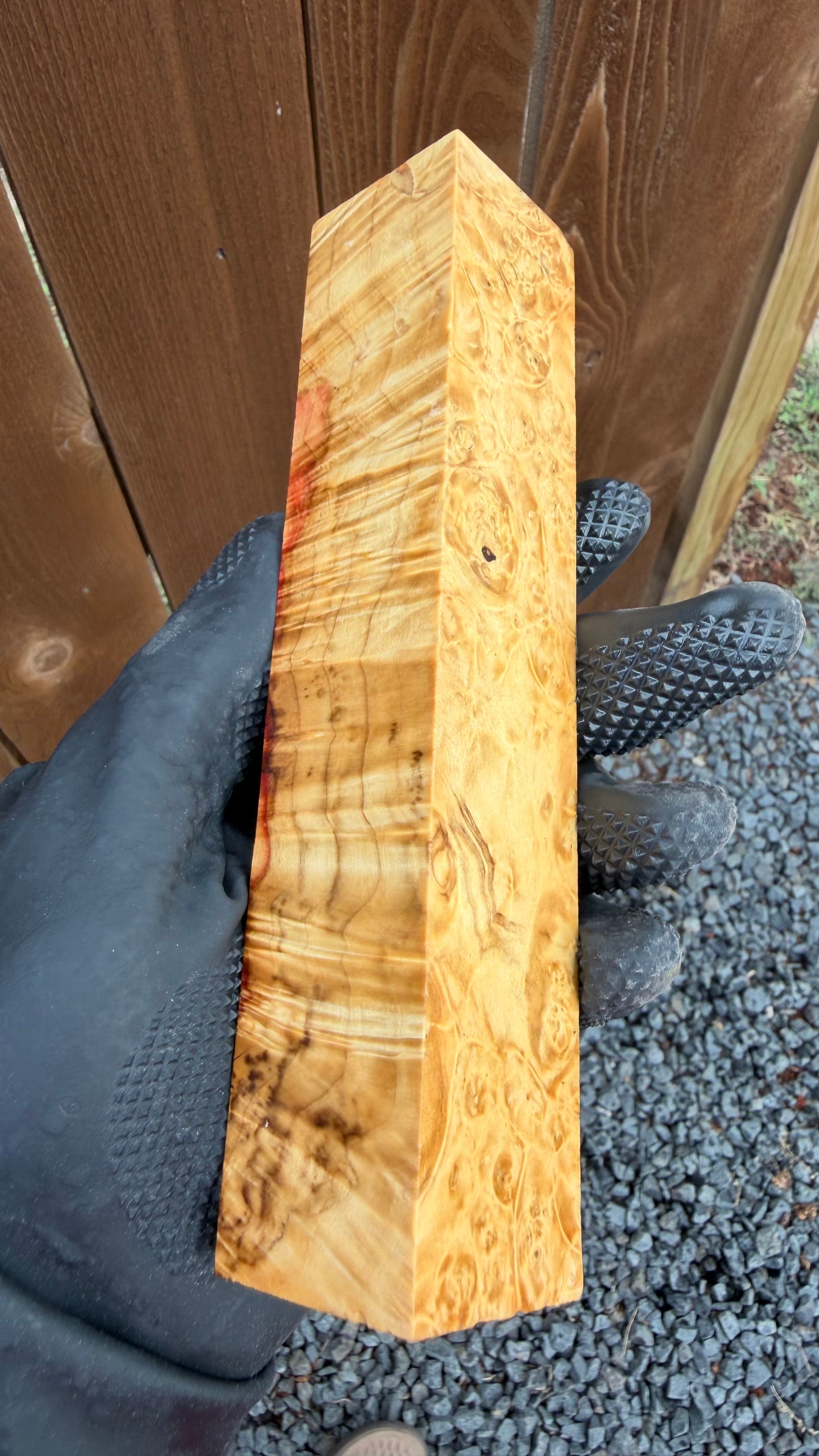 Box Elder Burl Block BEBB-174 (Stabilized)