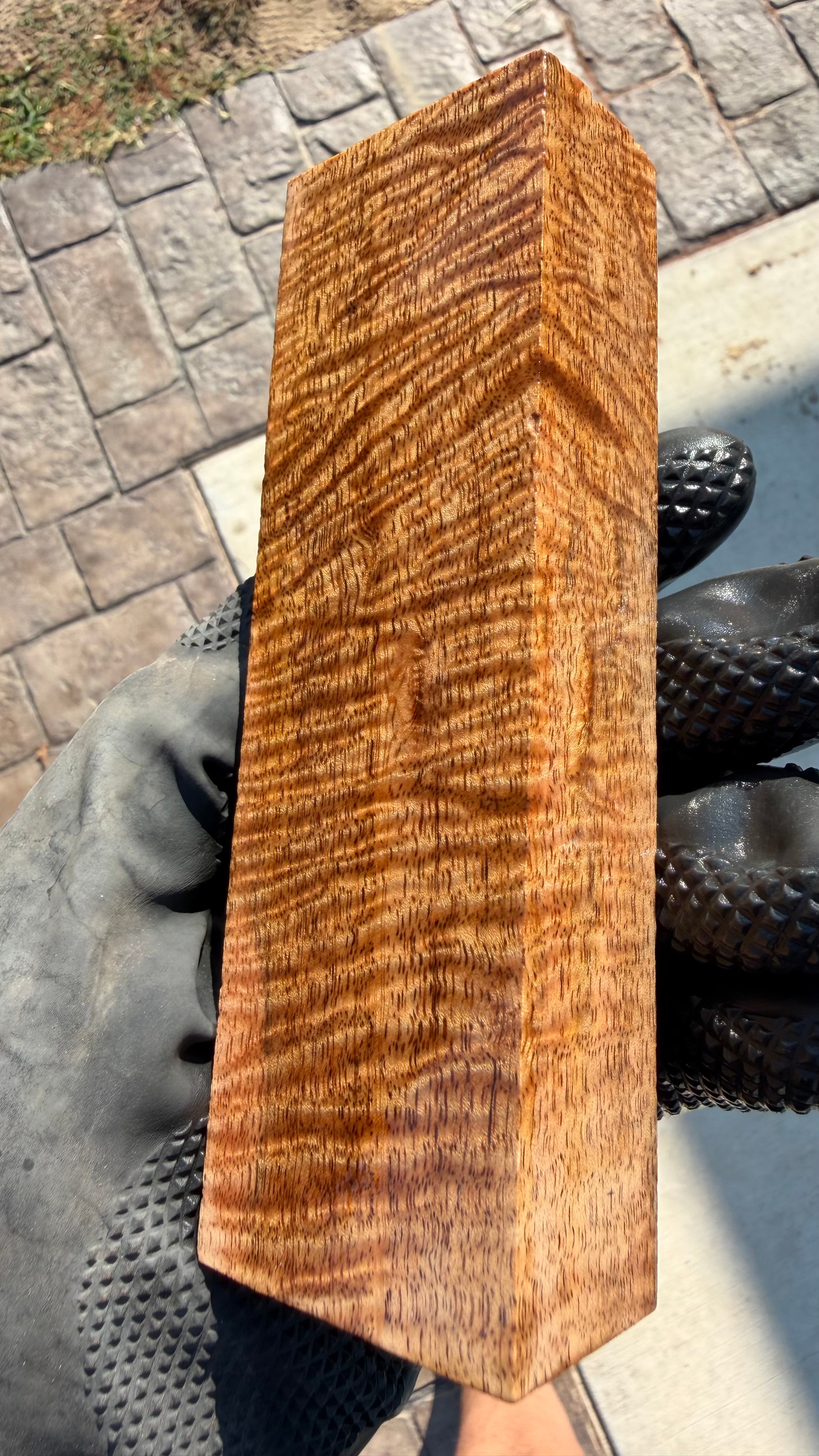Curly Mango Block COMB-017 (Stabilized)