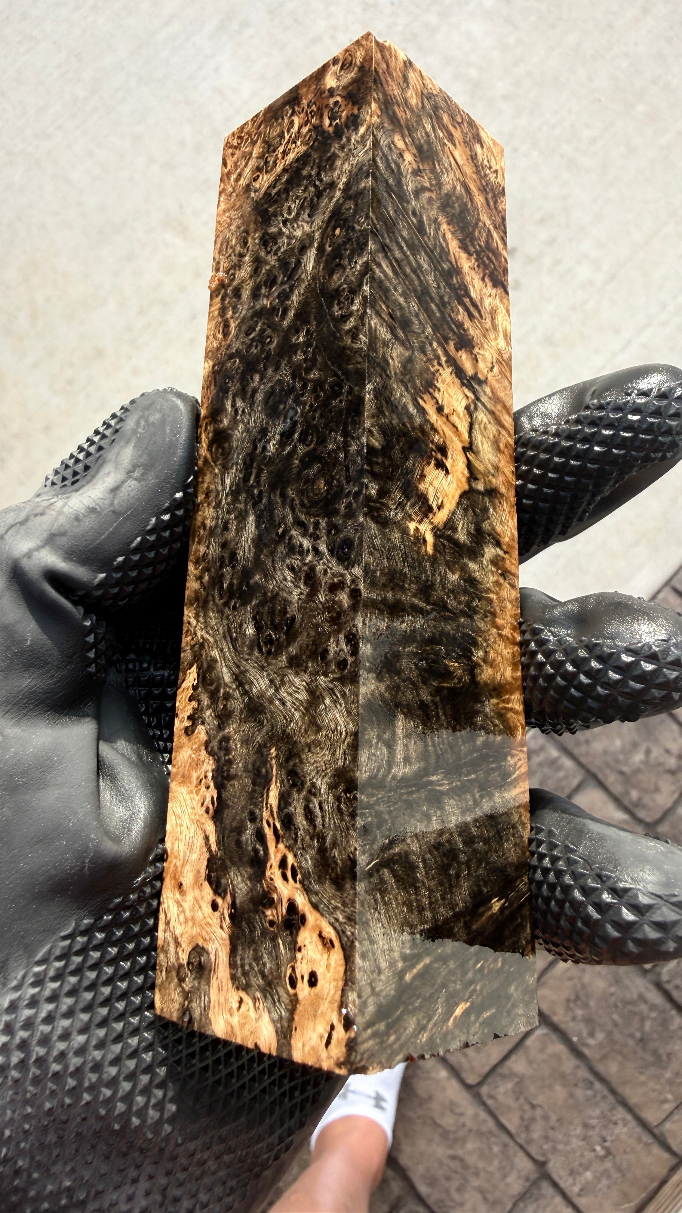 Amboyna Burl Block AYBB-068 (Stabilized)