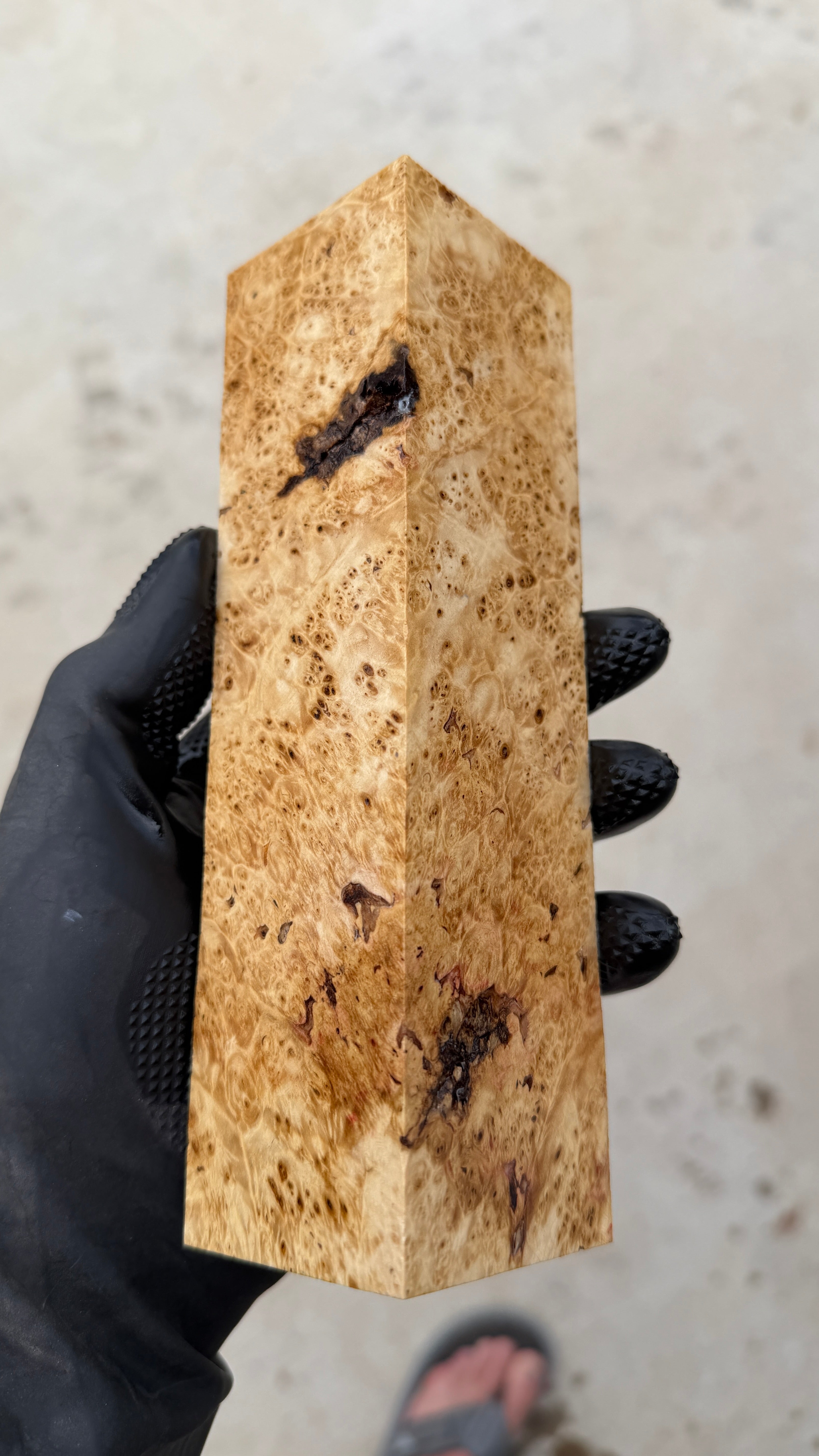 Box Elder Burl Block BEBB-250 (Stabilized)