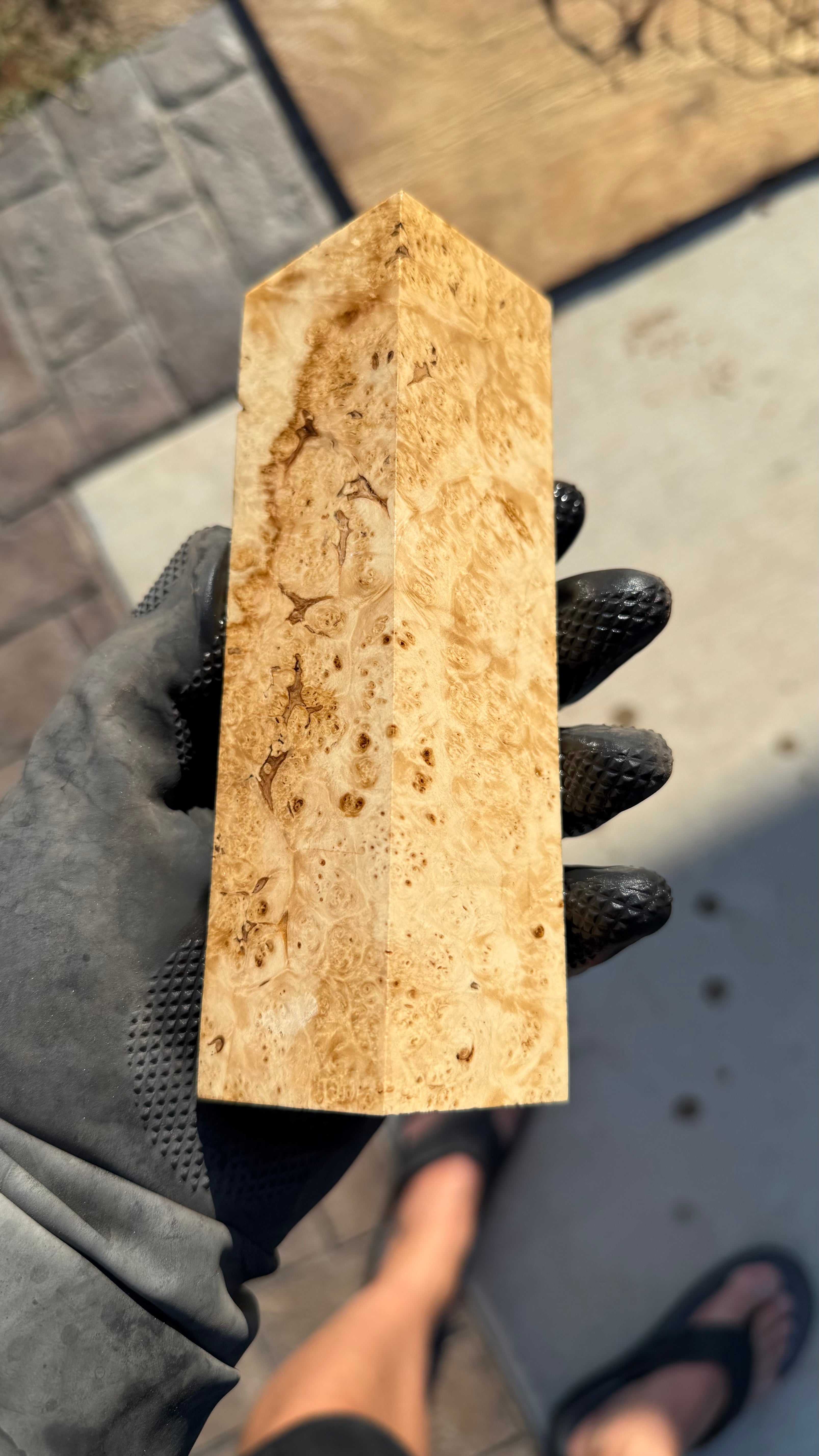 Box Elder Burl Block BEBB-247 (Stabilized)
