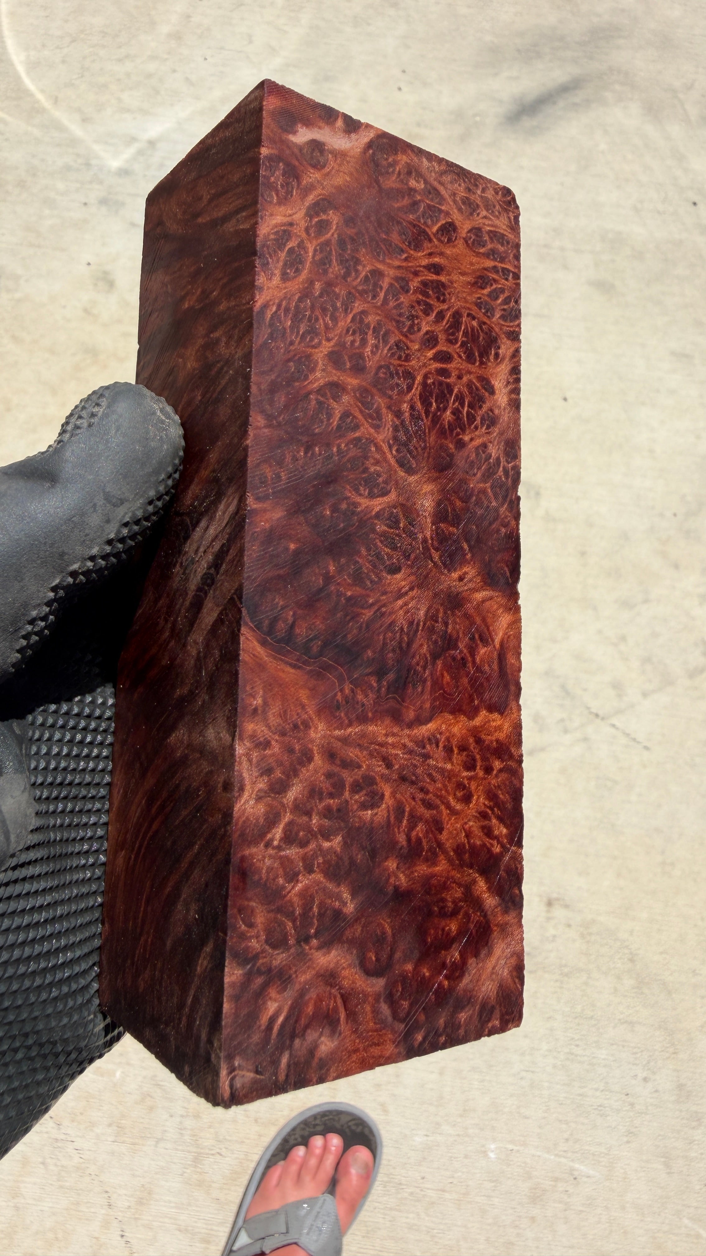 Redwood Burl Block RLBB-000 (Stabilized)