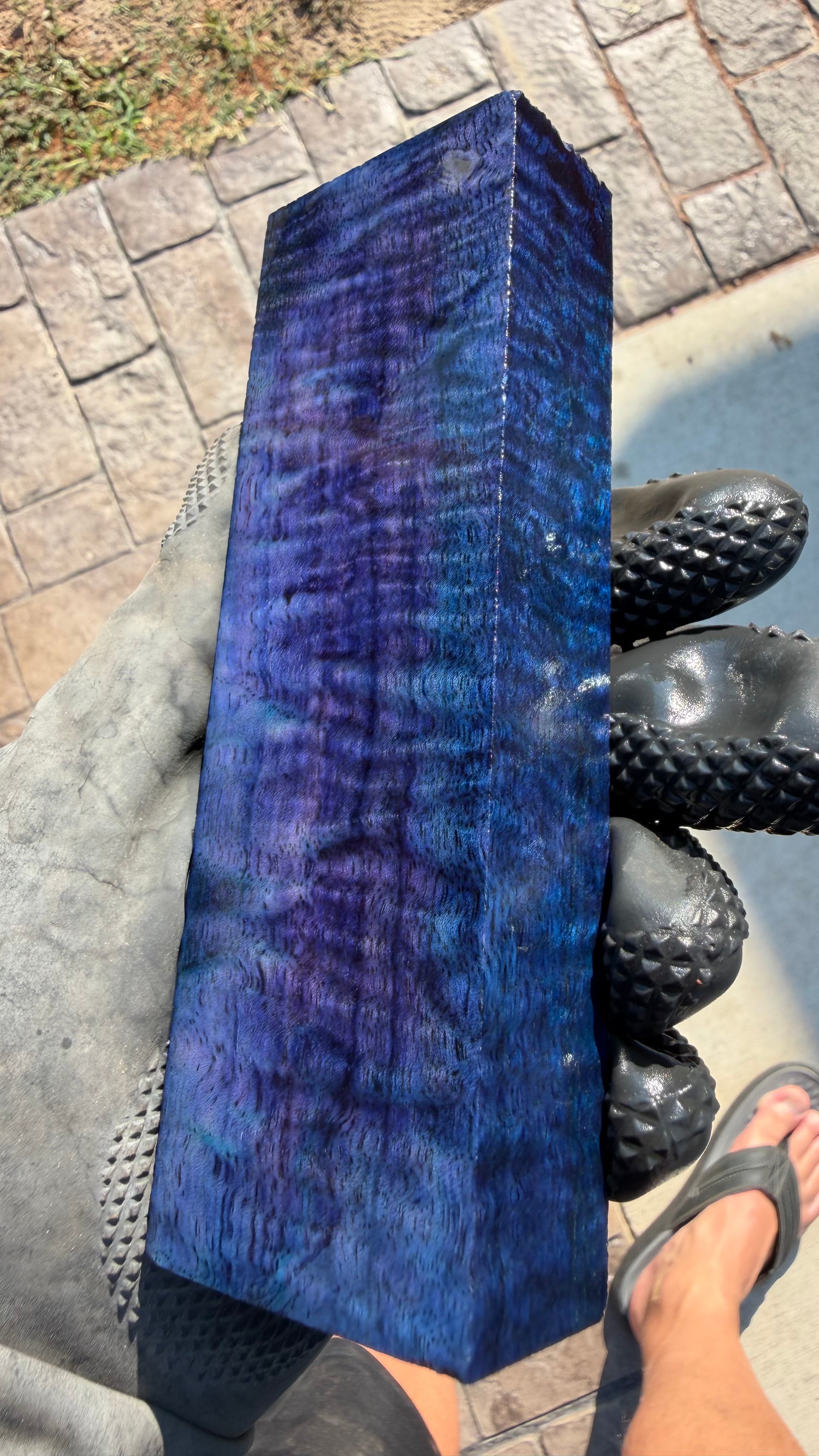 Curly Mango Block COMB-014 (Stabilized)