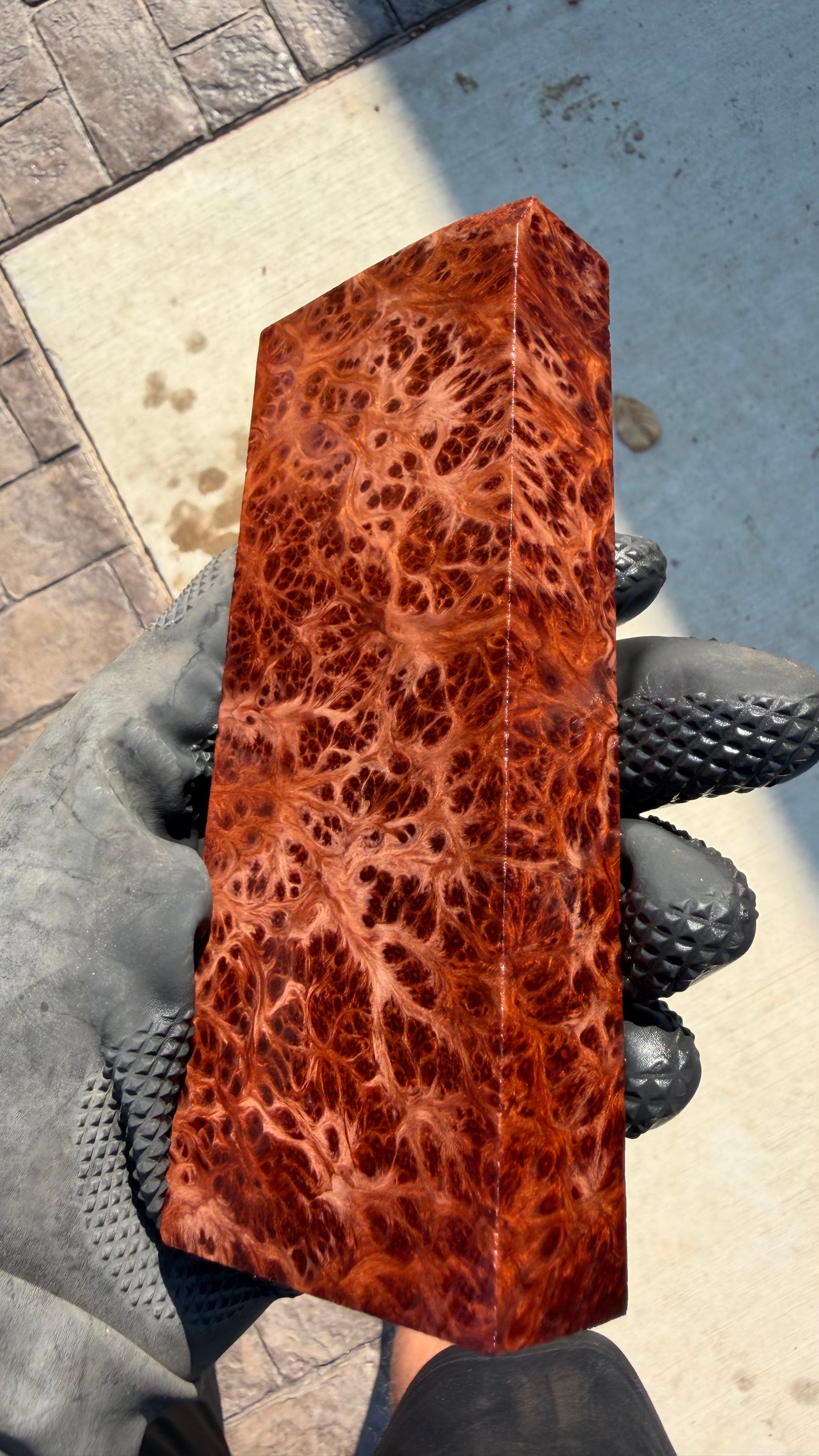 Redwood Burl Block RLBB-443 (Stabilized)