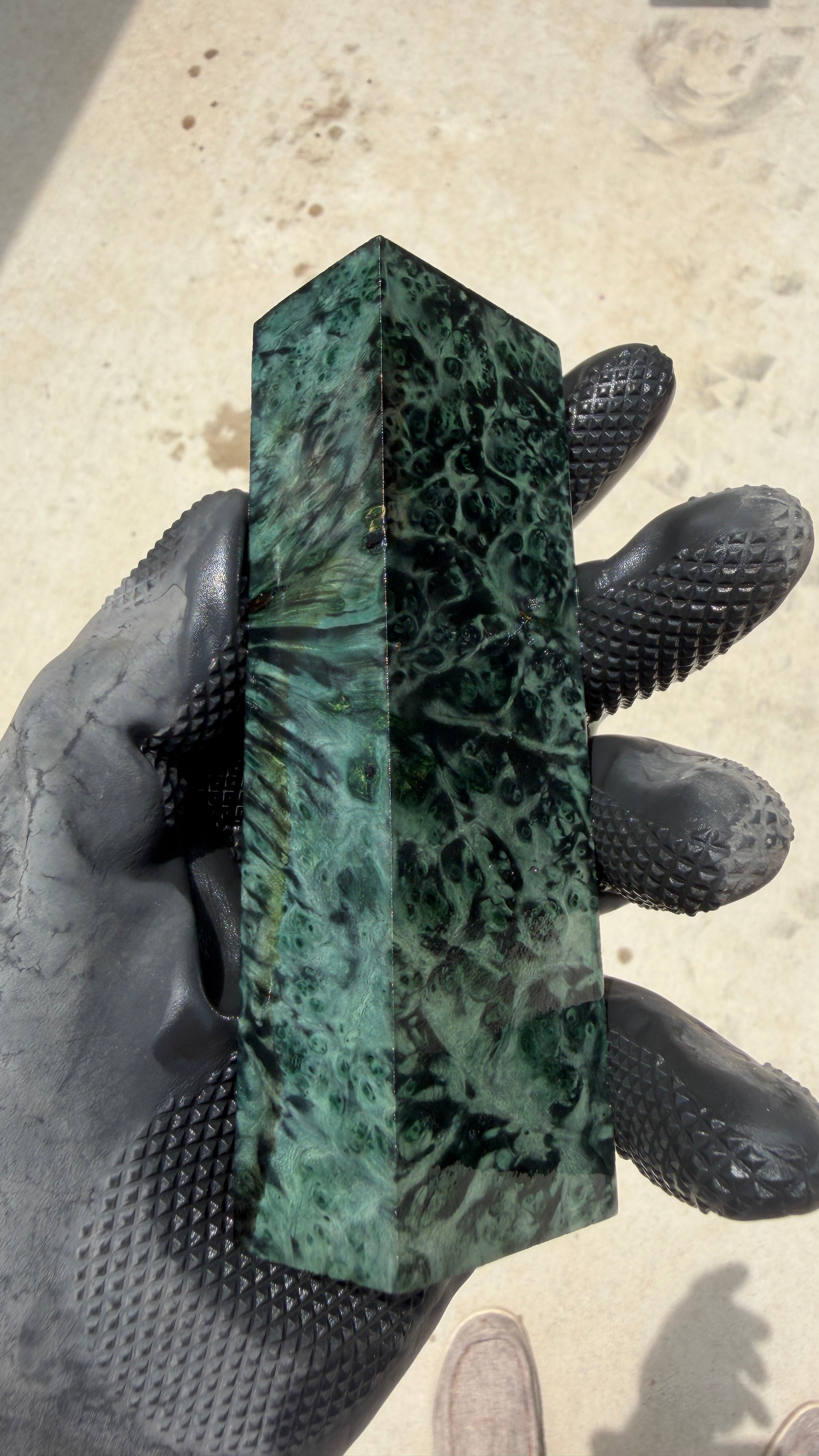 Box Elder Burl Block BEBB-191 (Stabilized)