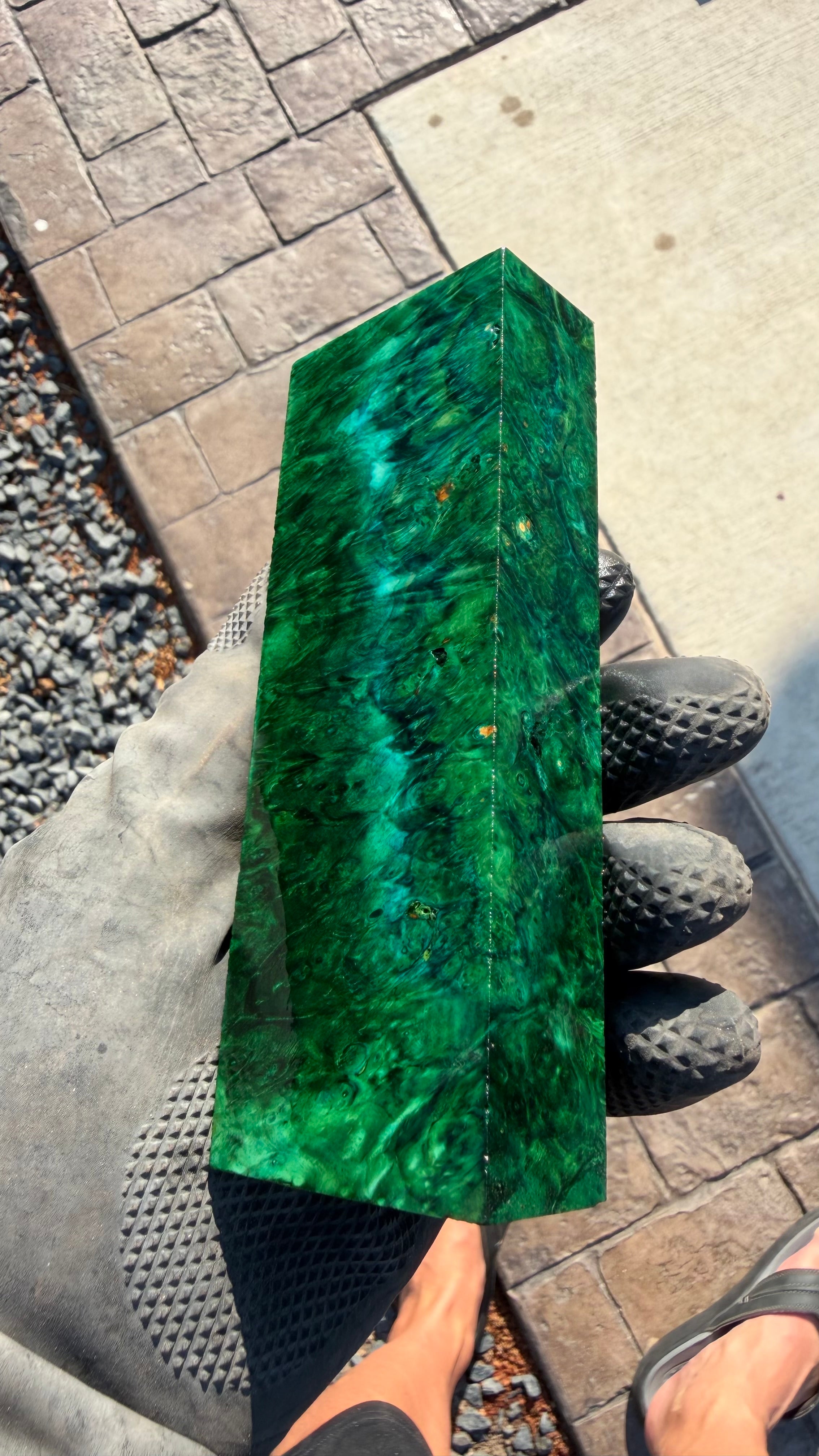Box Elder Burl Block BEBB-230 (Stabilized)