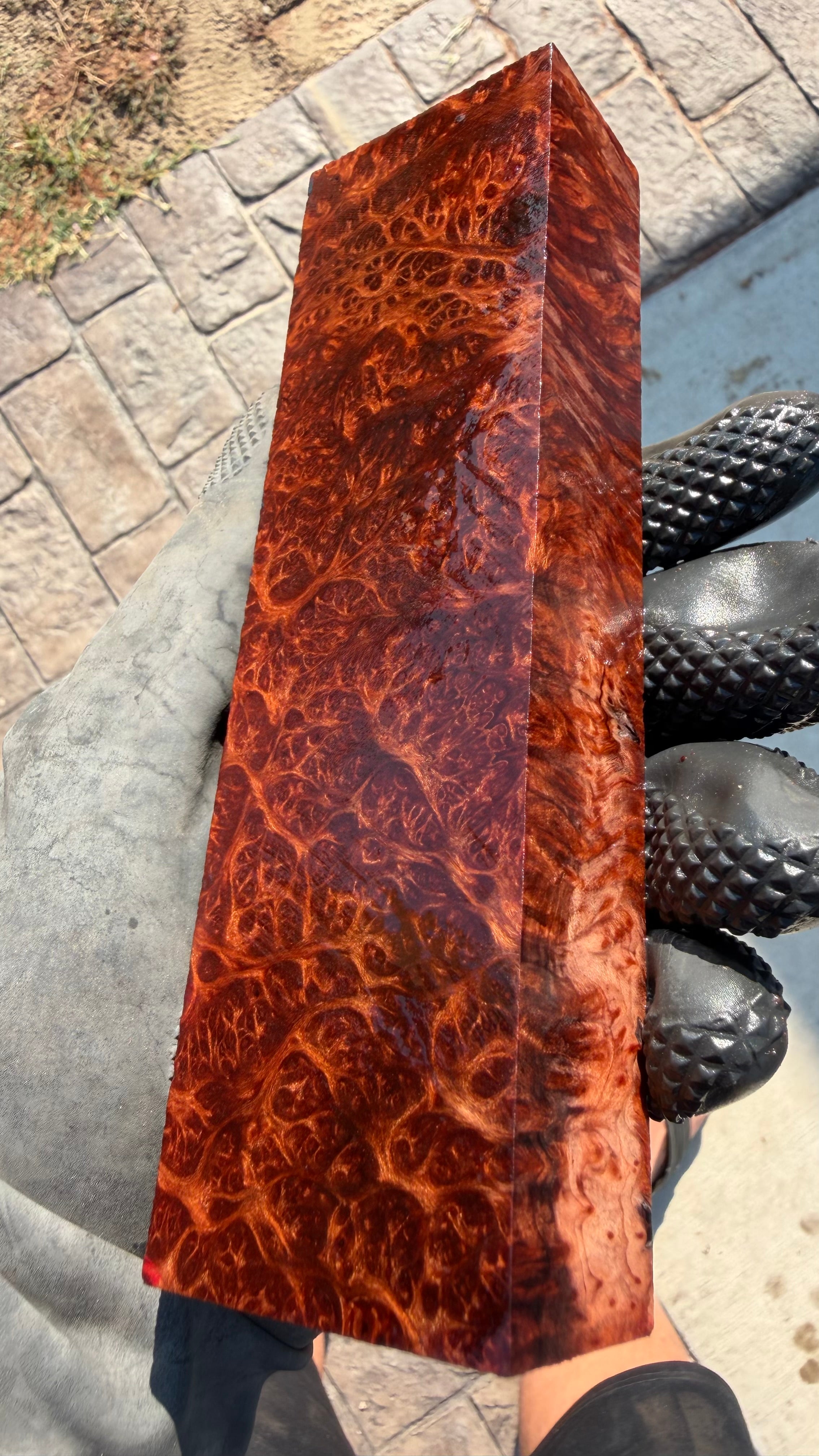 Redwood Burl Block RLBB-475 (Stabilized)