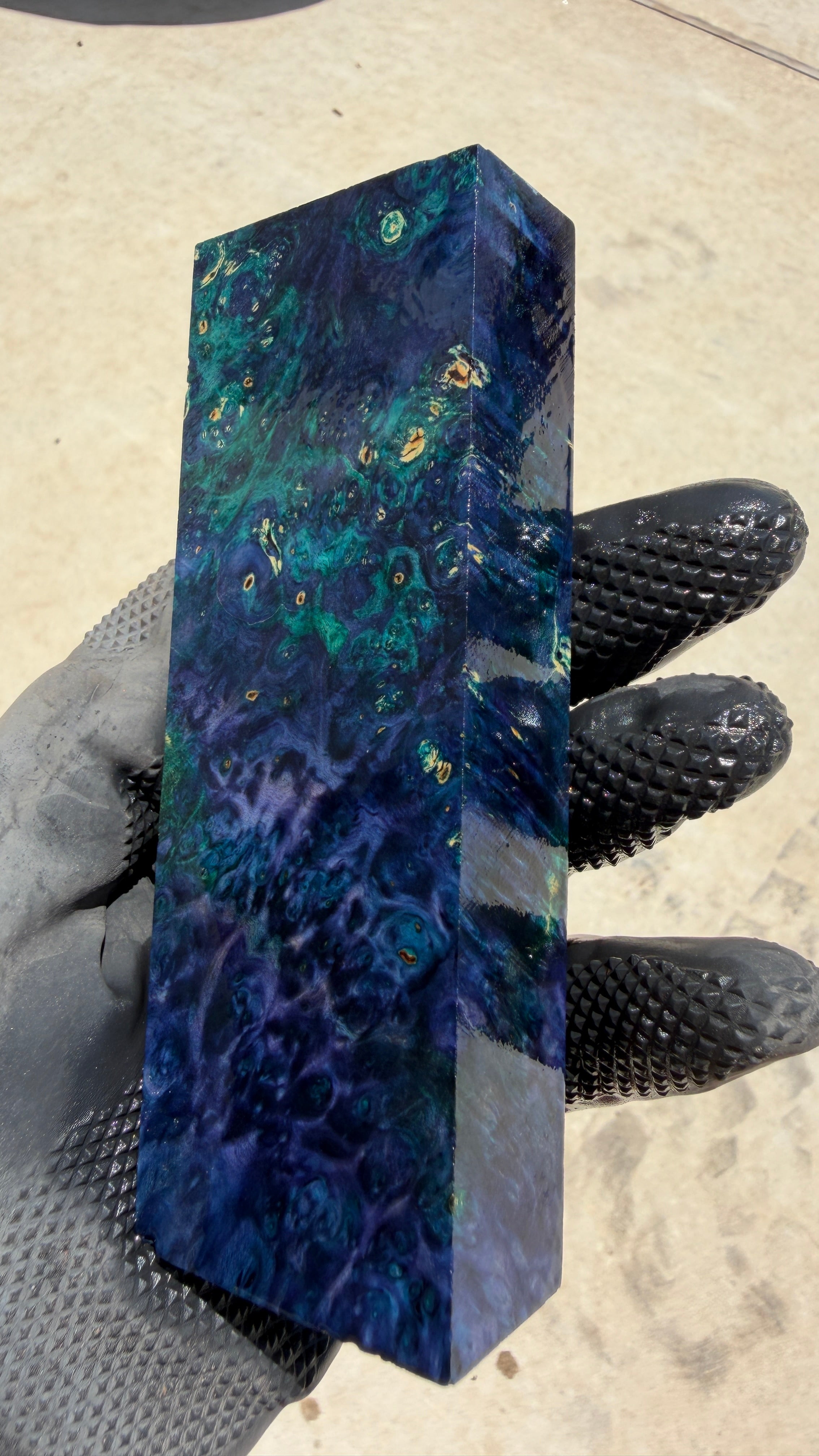 Box Elder Burl Block BEBB-232 (Stabilized)