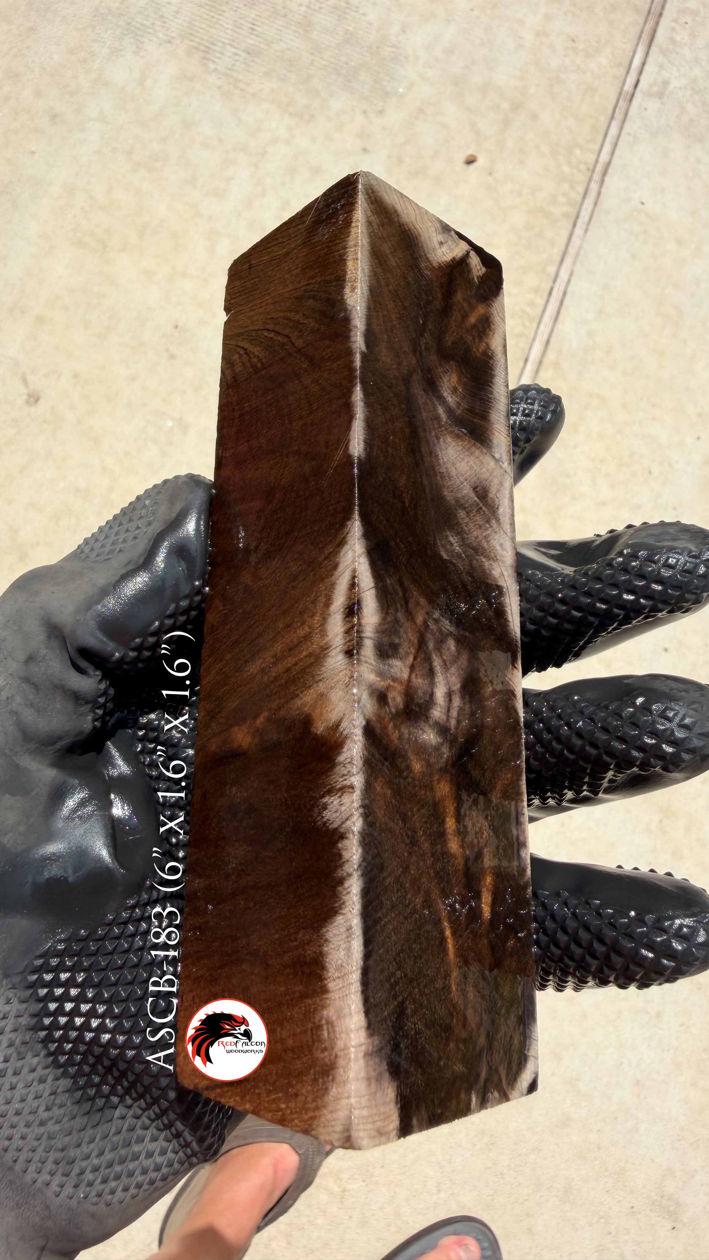 Ancient Sinker Cypress Block ASCB-183 (Stabilized)