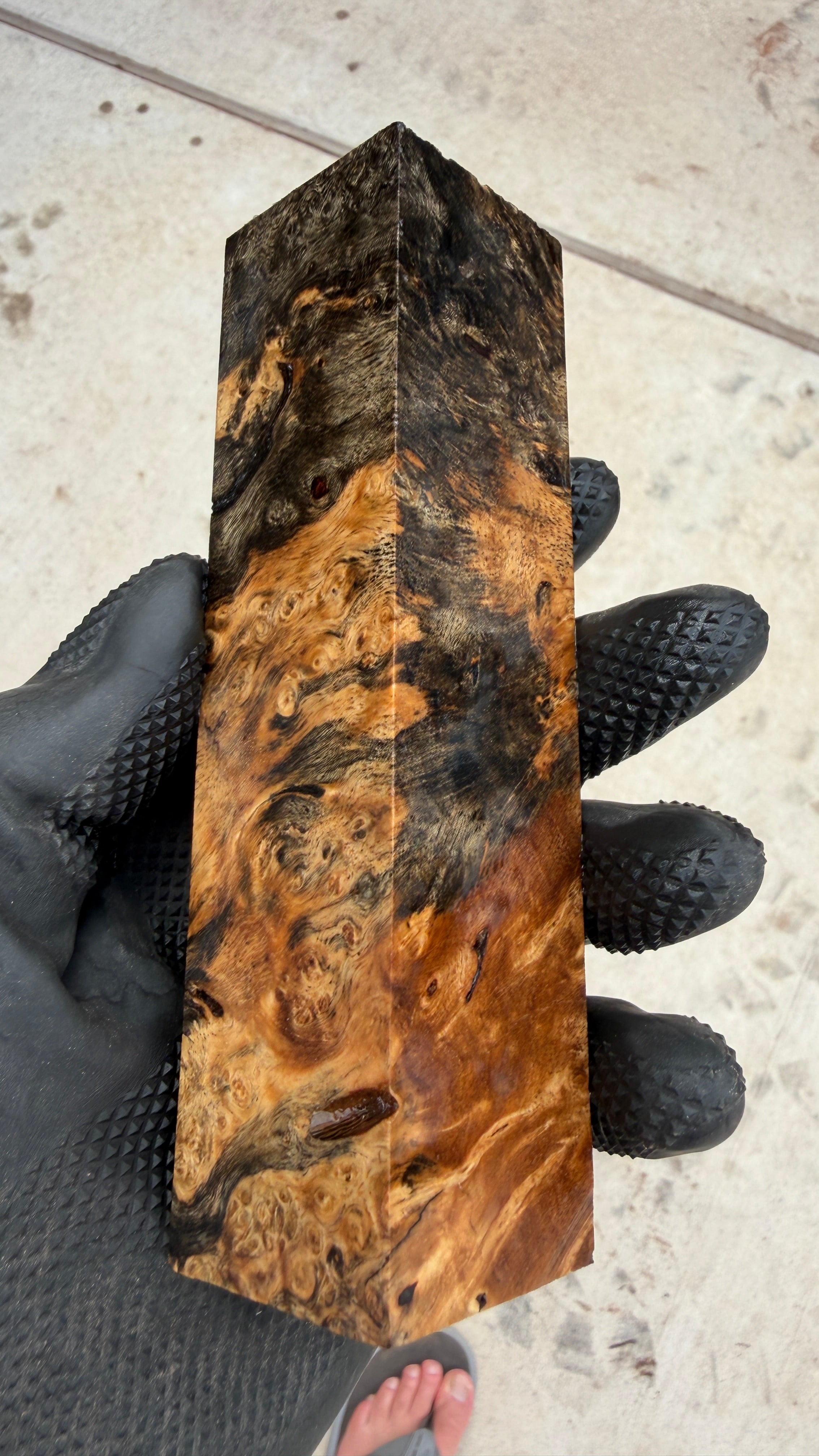 Amboyna Burl Block AYBB-000 (Stabilized)