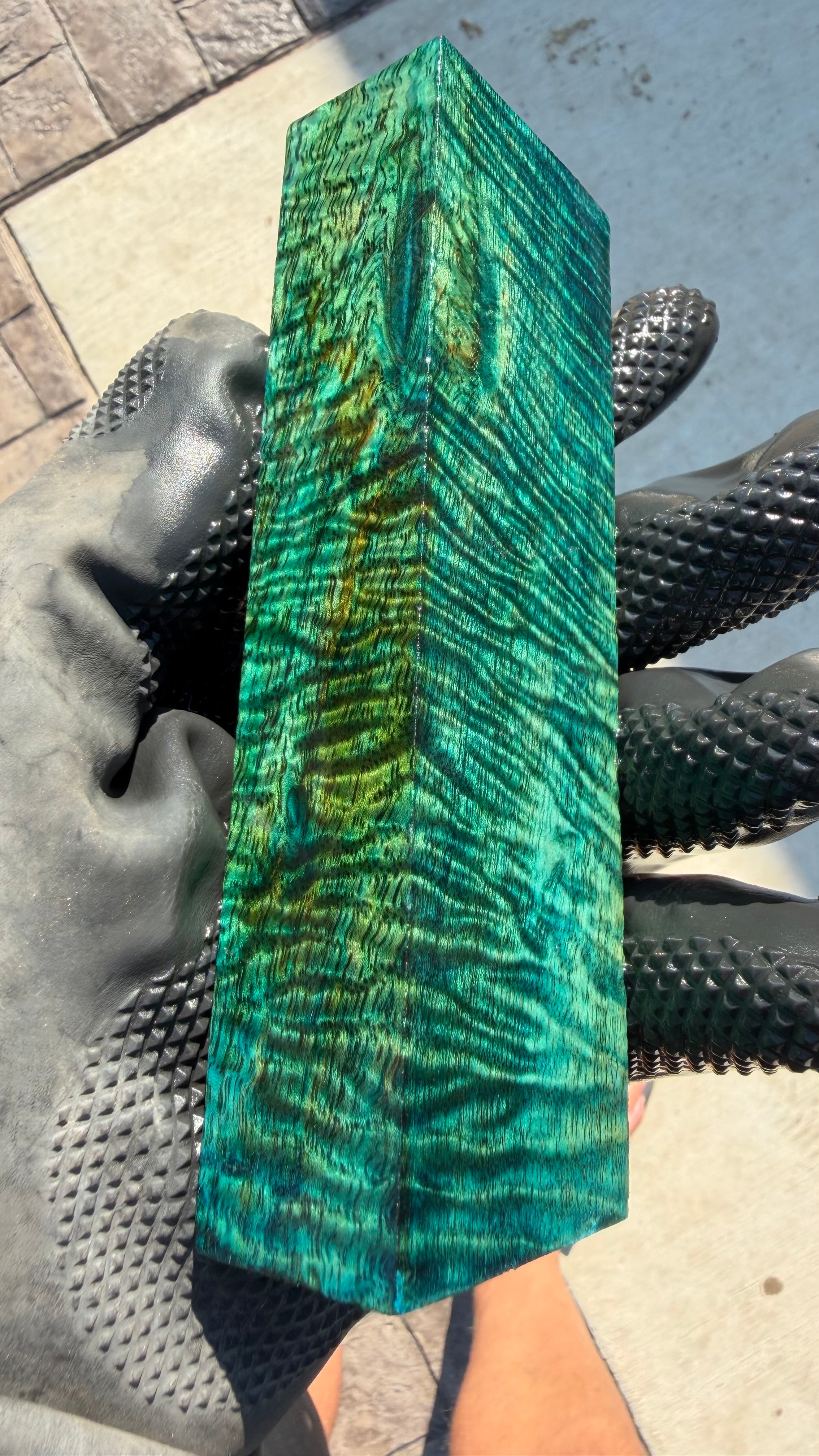 Curly Mango Block COMB-012 (Stabilized)