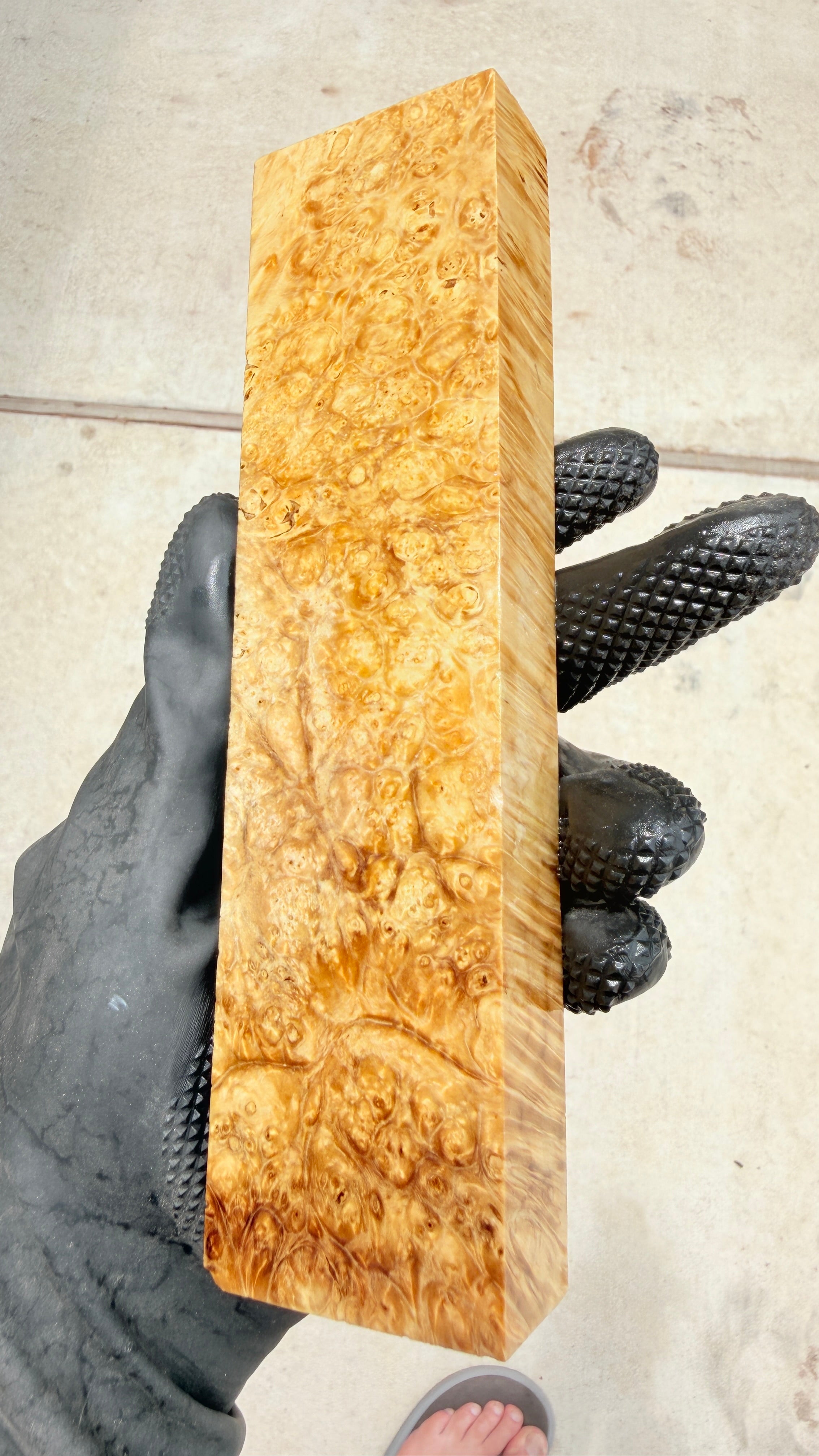 Box Elder Burl Block BEBB-227 (Stabilized)