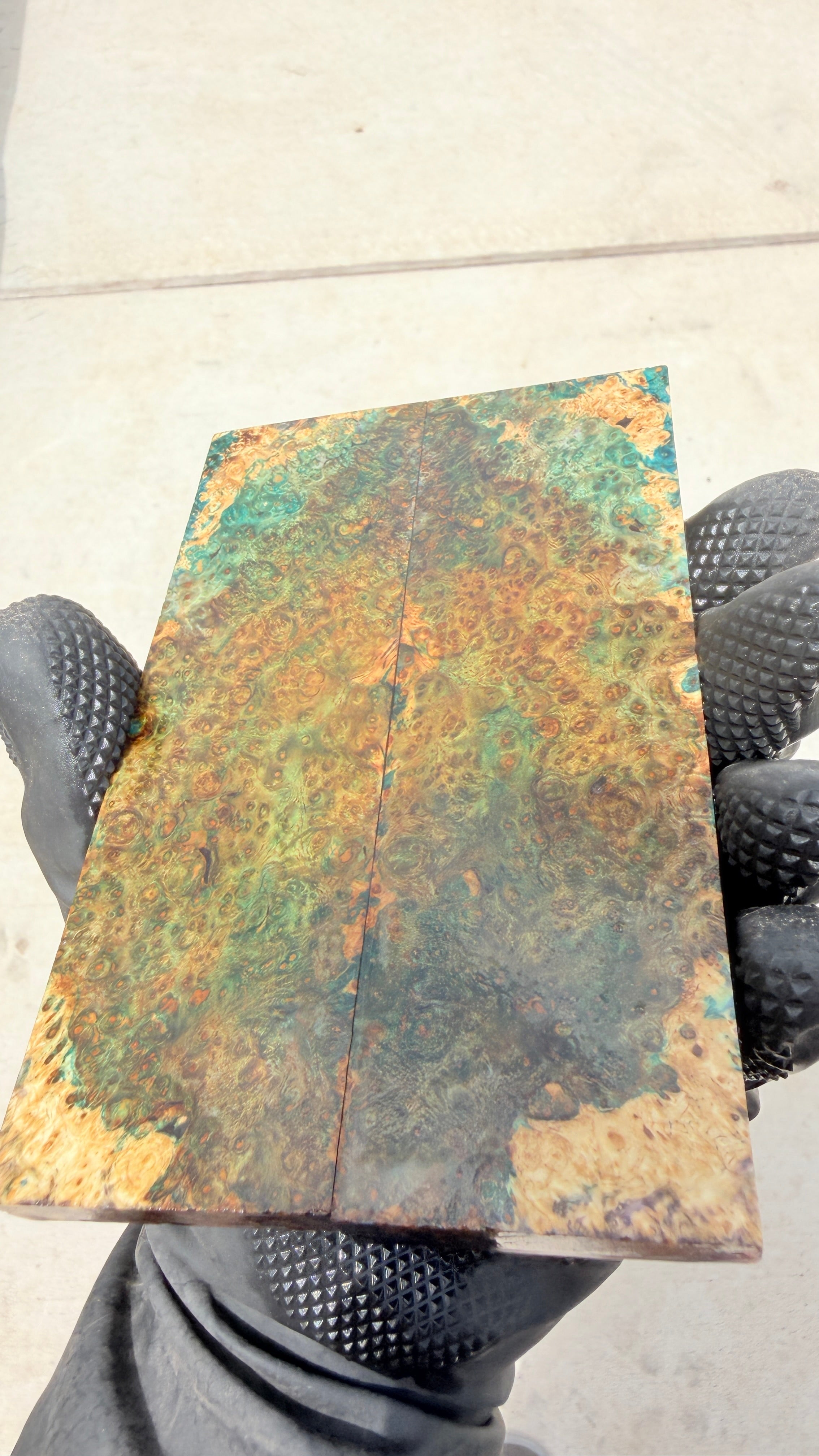 Amboyna Burl Scales AYBS-009 (Stabilized)
